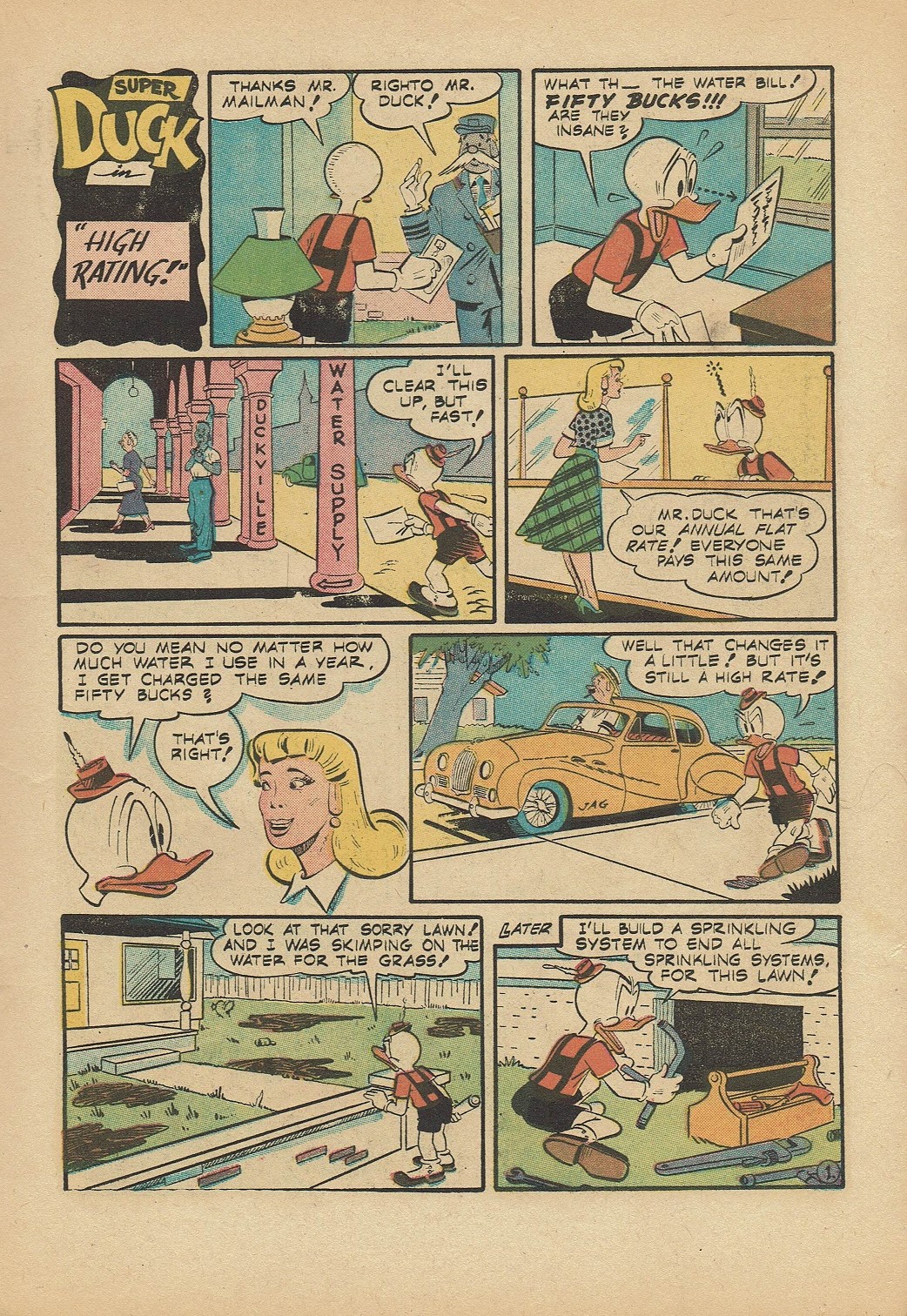 Read online Super Duck Comics comic -  Issue #67 - 15