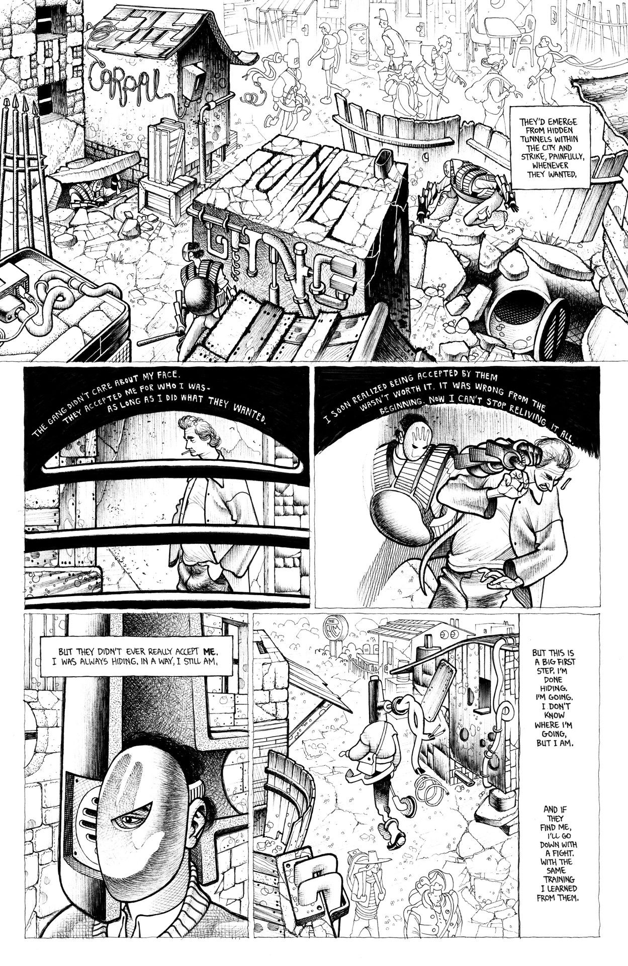 Read online Faceless and the Family comic -  Issue #1 - 5