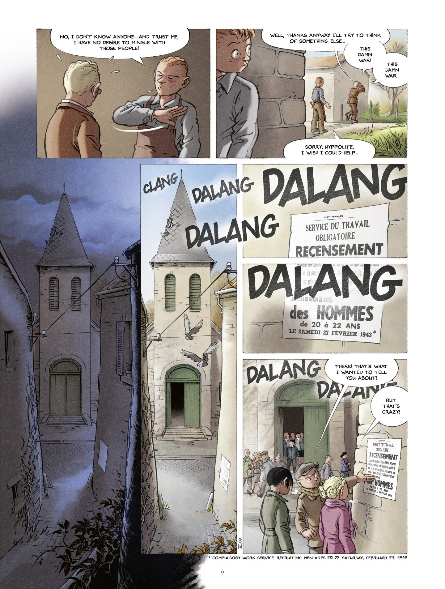 Read online Children of the Resistance comic -  Issue #6 - 9