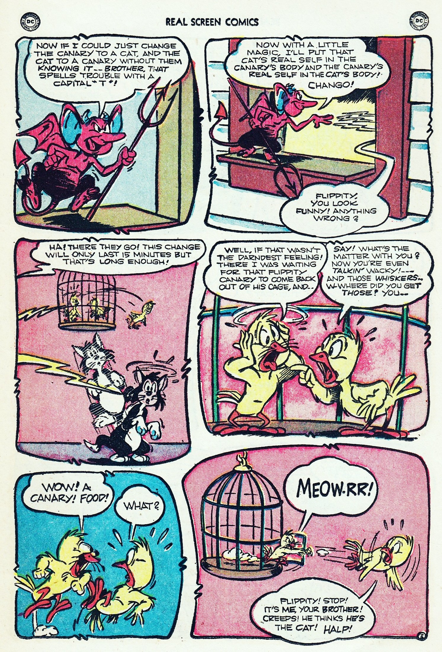 Read online Real Screen Comics comic -  Issue #27 - 15