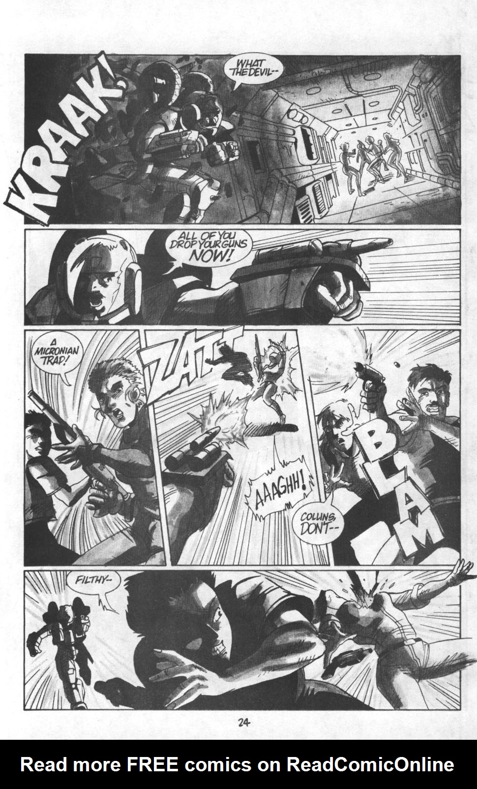 Read online Robotech: Invid War comic -  Issue #6 - 24