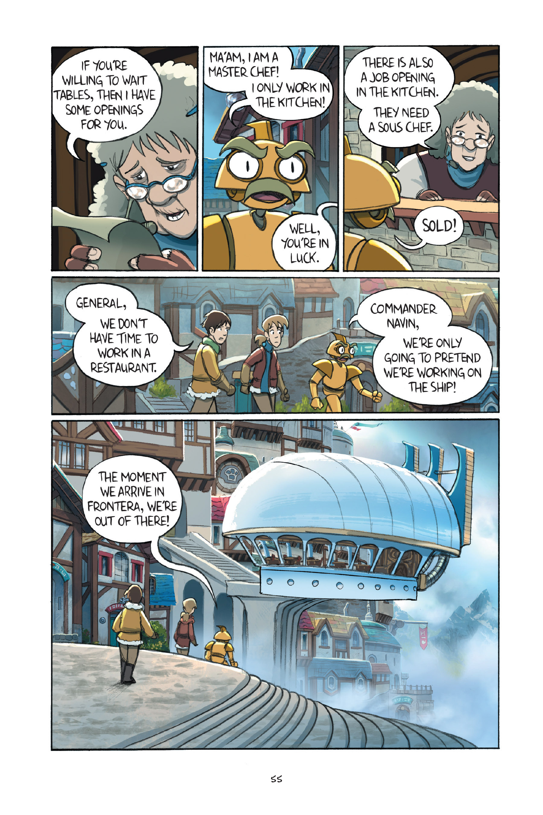 Read online Amulet comic -  Issue #7 - 57