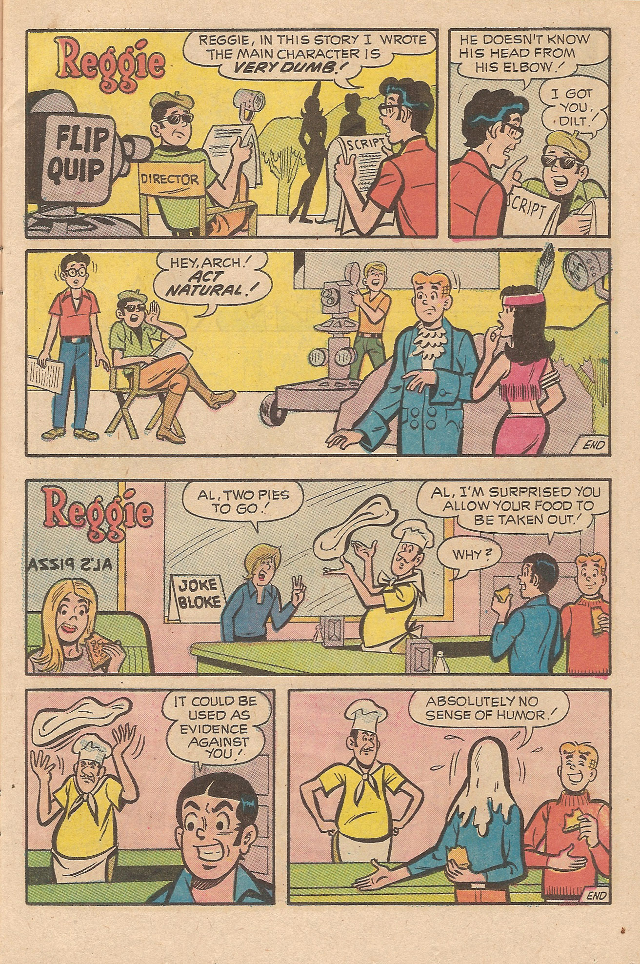 Read online Reggie's Wise Guy Jokes comic -  Issue #28 - 15