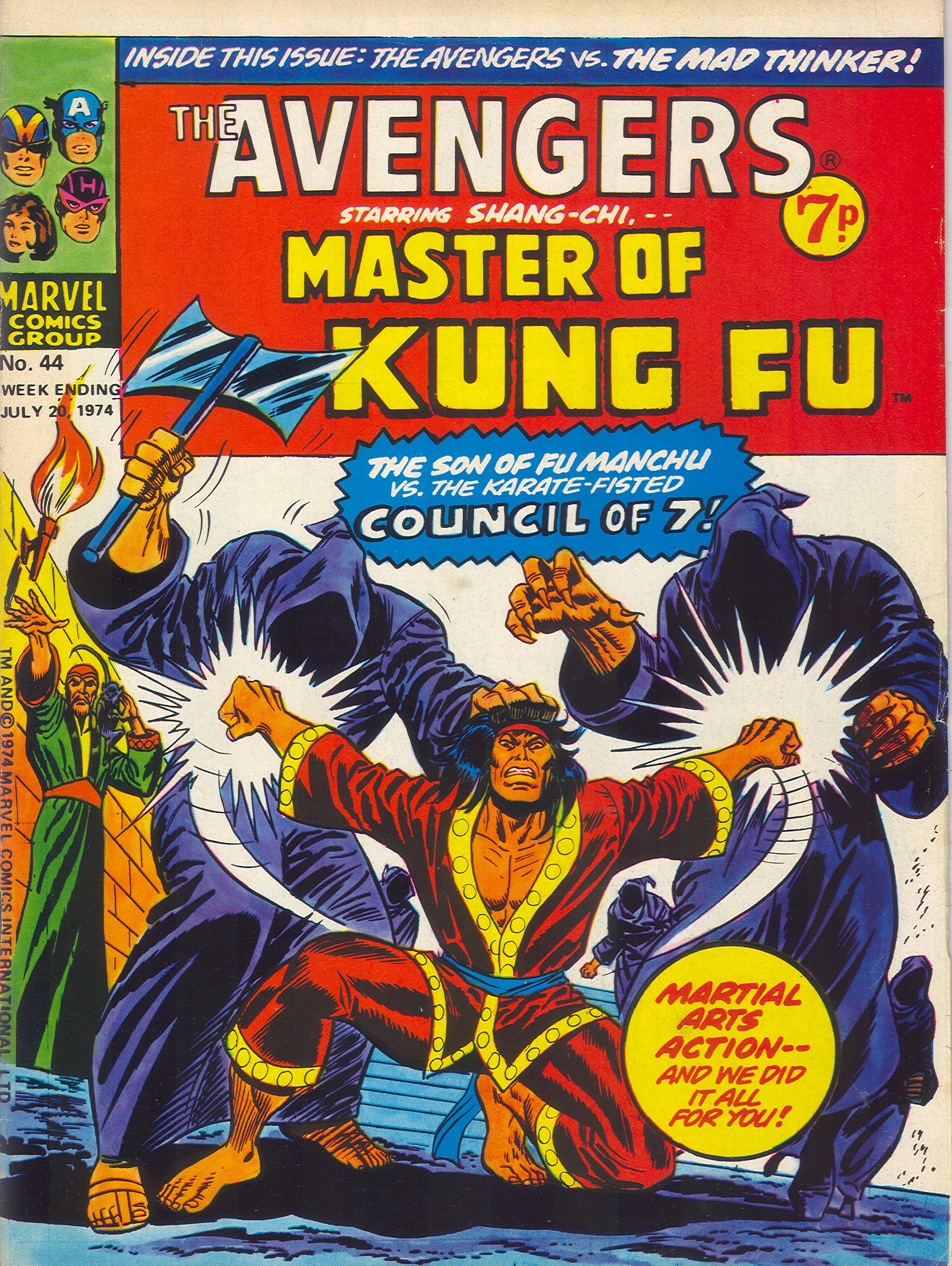 Read online The Avengers (1973) comic -  Issue #44 - 1