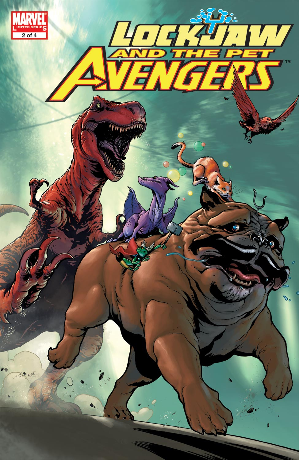 Read online Lockjaw and the Pet Avengers comic -  Issue #2 - 1