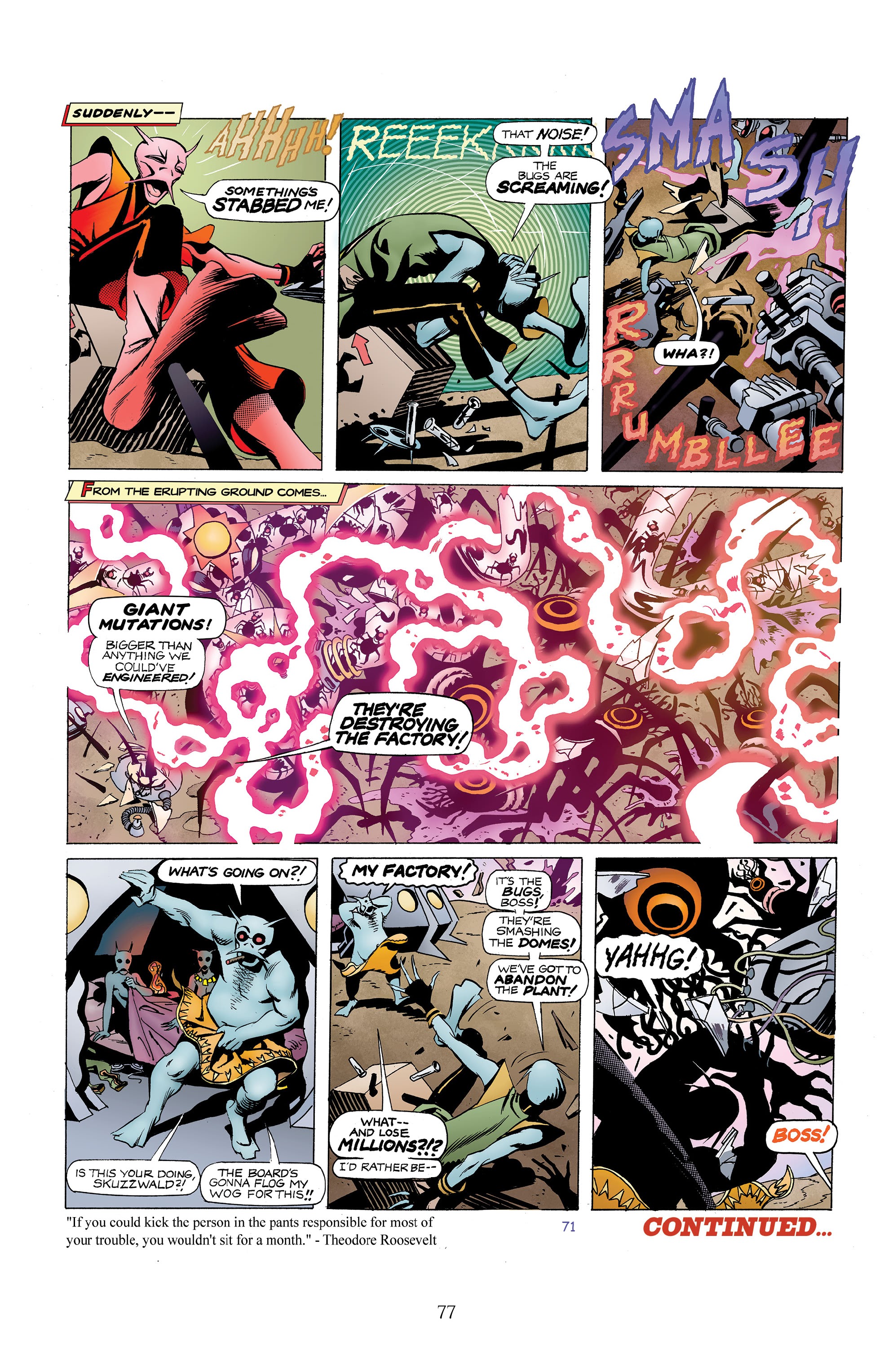 Read online Nexus Newspaper Strips: The Coming of Gourmando comic -  Issue # TPB (Part 1) - 76