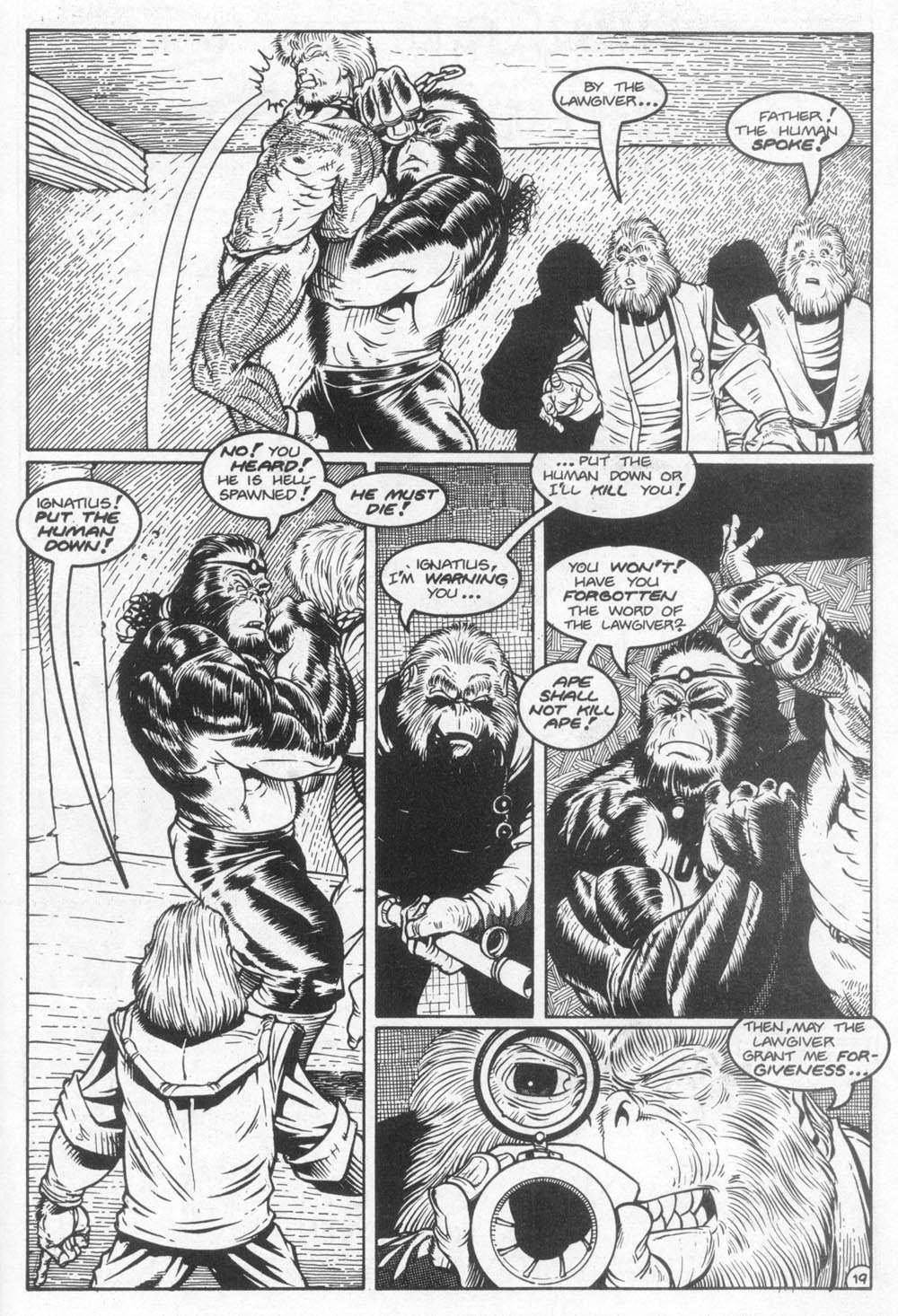 Read online Planet of the Apes: The Sins of the Father comic -  Issue # Full - 21