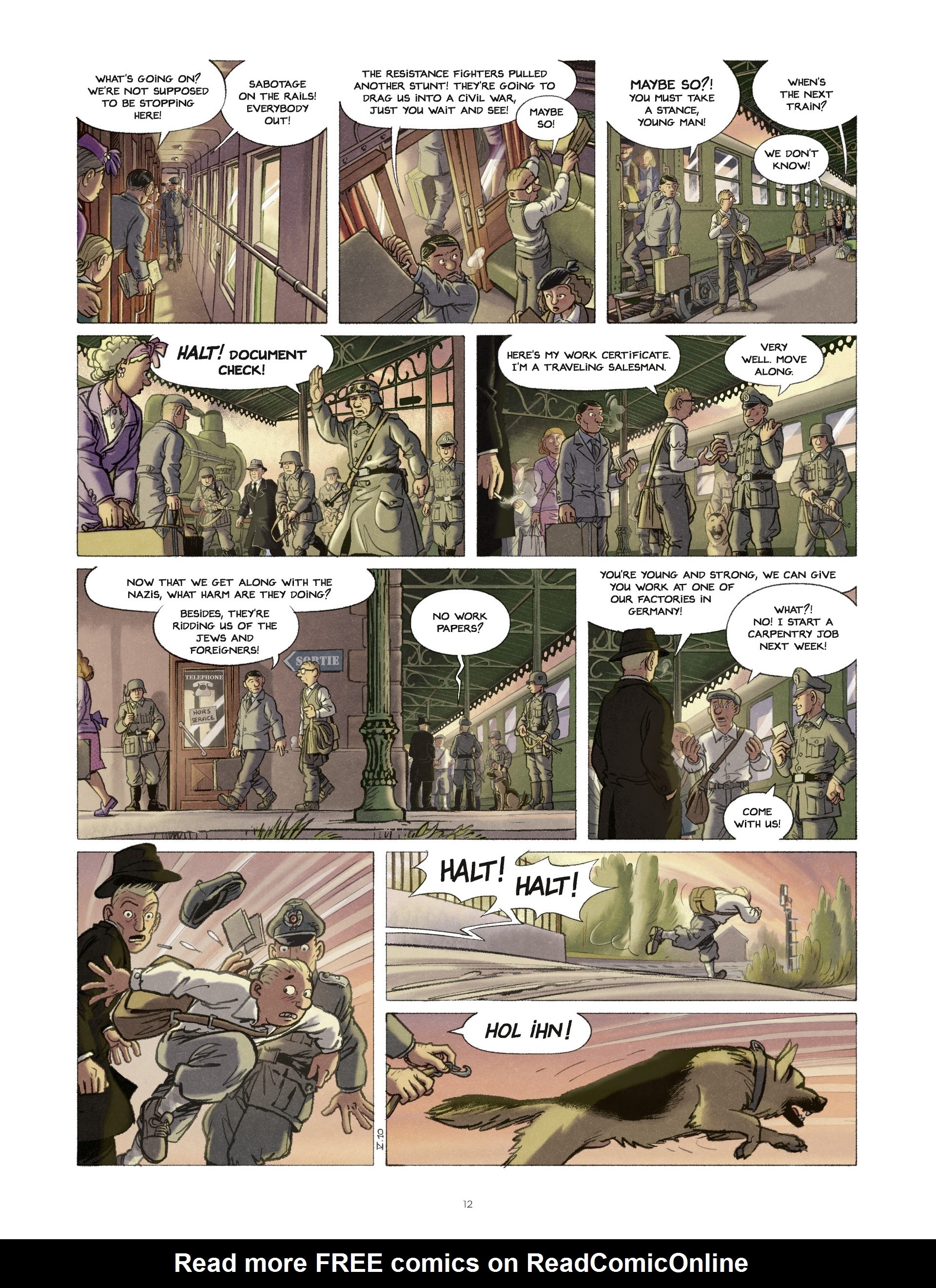 Read online Children of the Resistance comic -  Issue #5 - 12