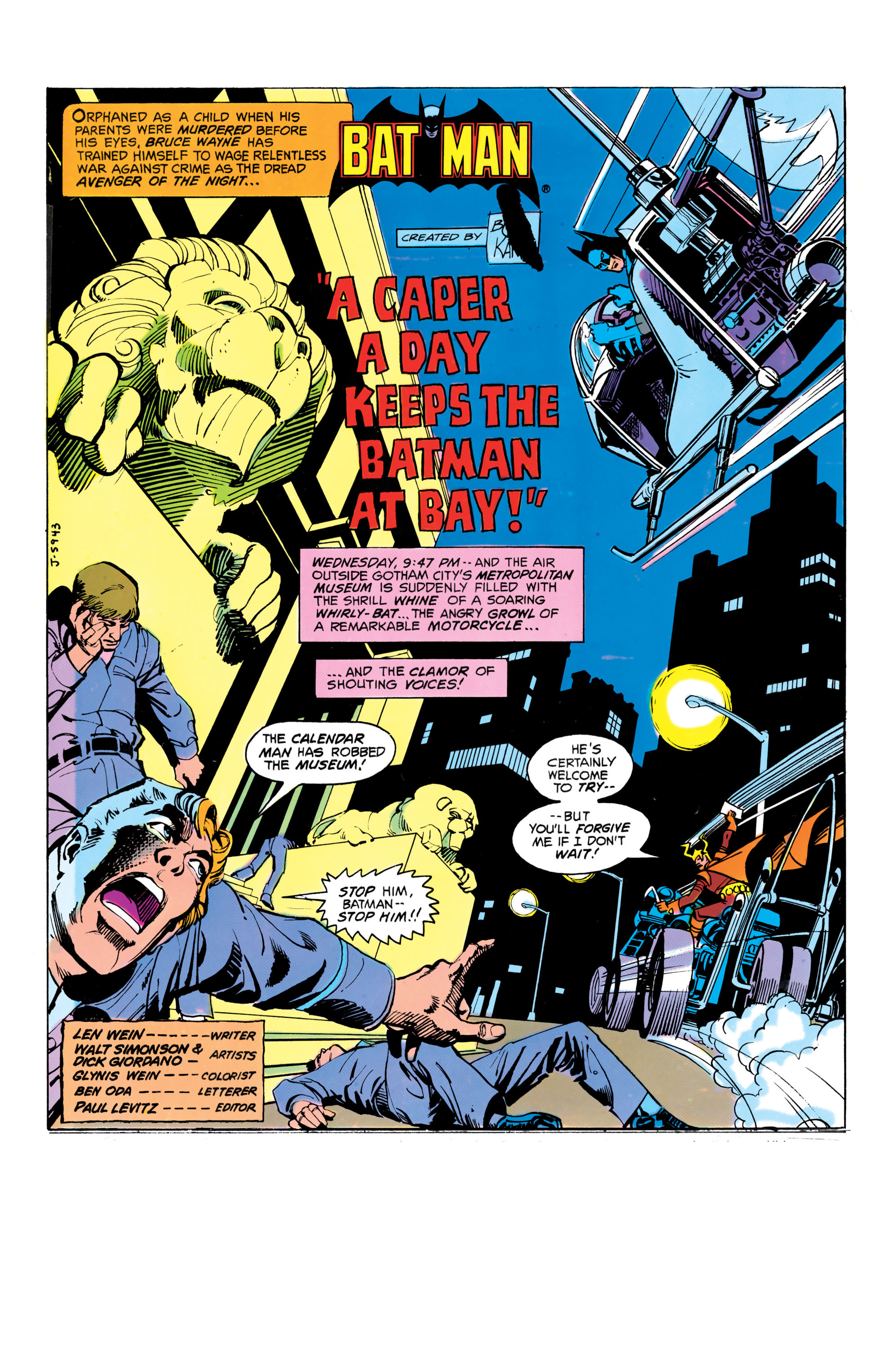 Read online Batman (1940) comic -  Issue #312 - 2