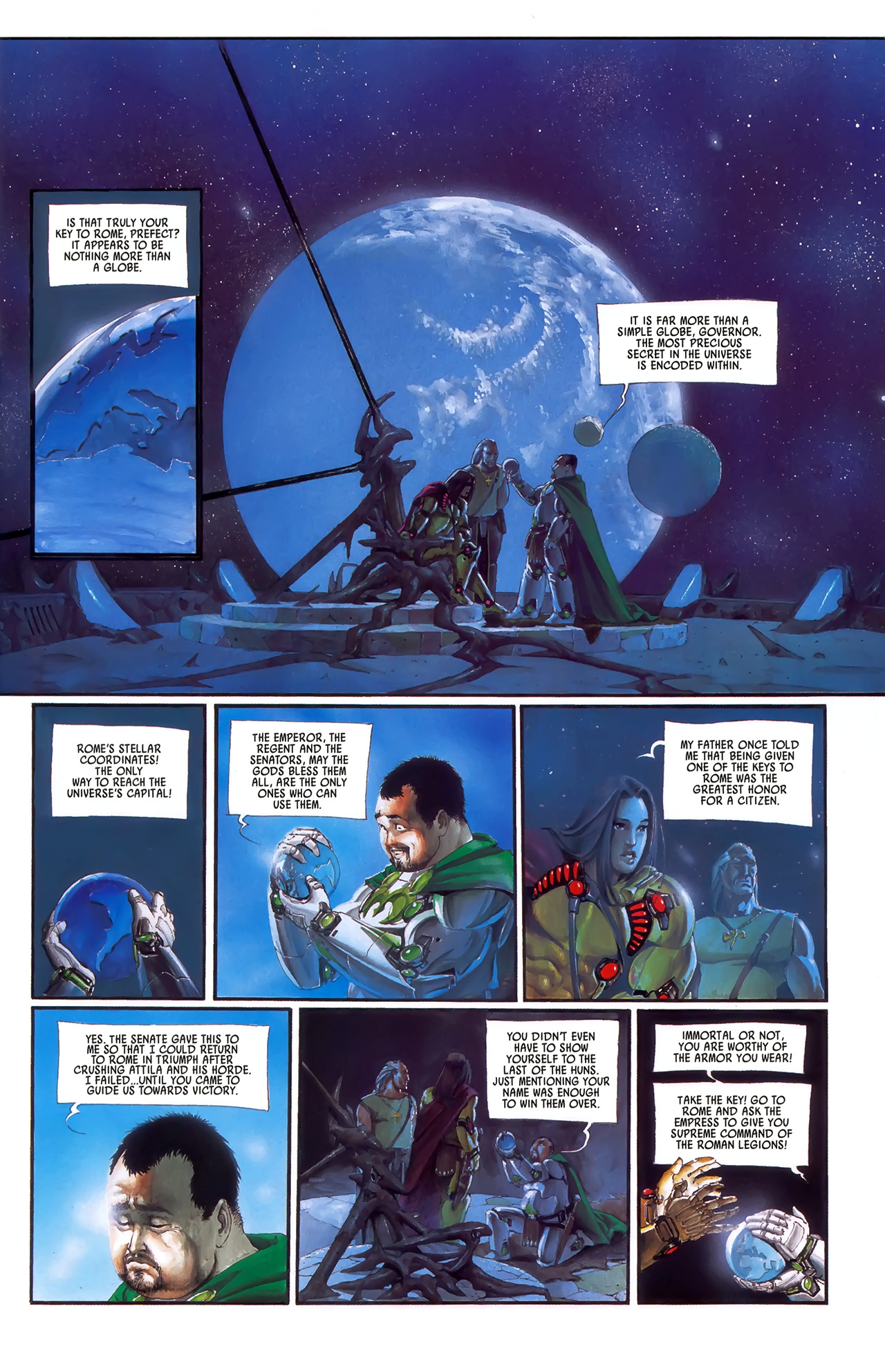 Read online Scourge of the Gods comic -  Issue #3 - 7
