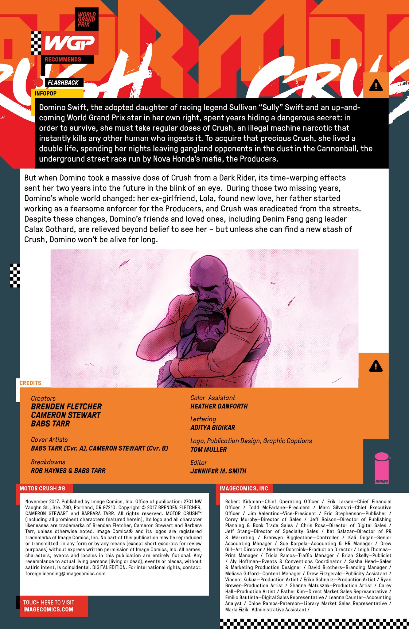 Read online Motor Crush comic -  Issue #8 - 2