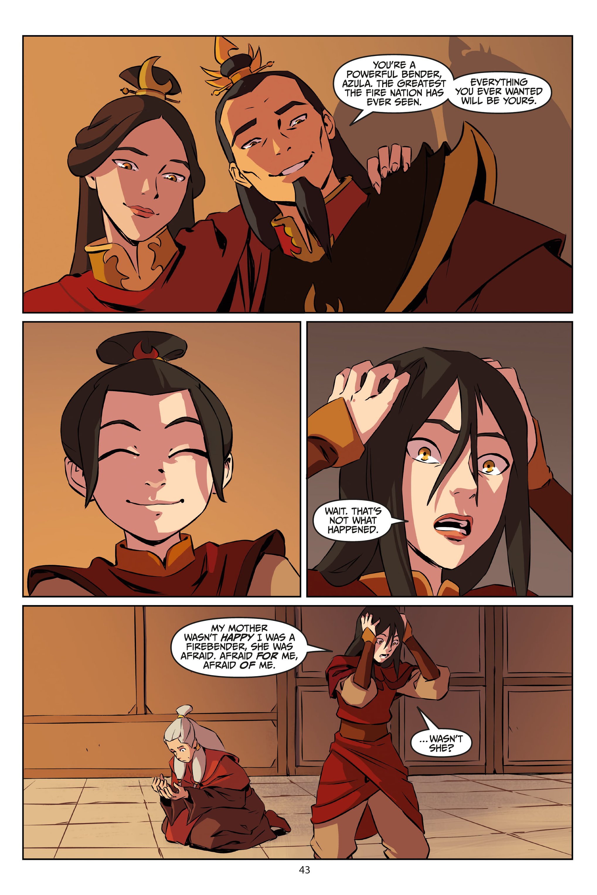 Read online Avatar: The Last Airbender - Azula in the Spirit Temple comic -  Issue # TPB - 44