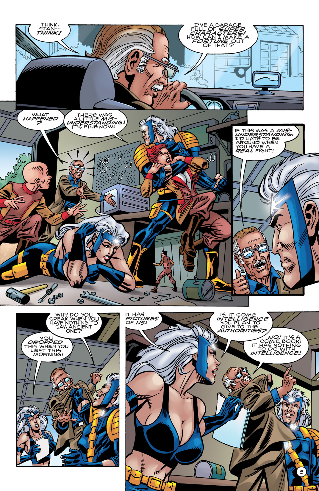 Read online Stan Lee's Mighty 7 comic -  Issue #3 - 10