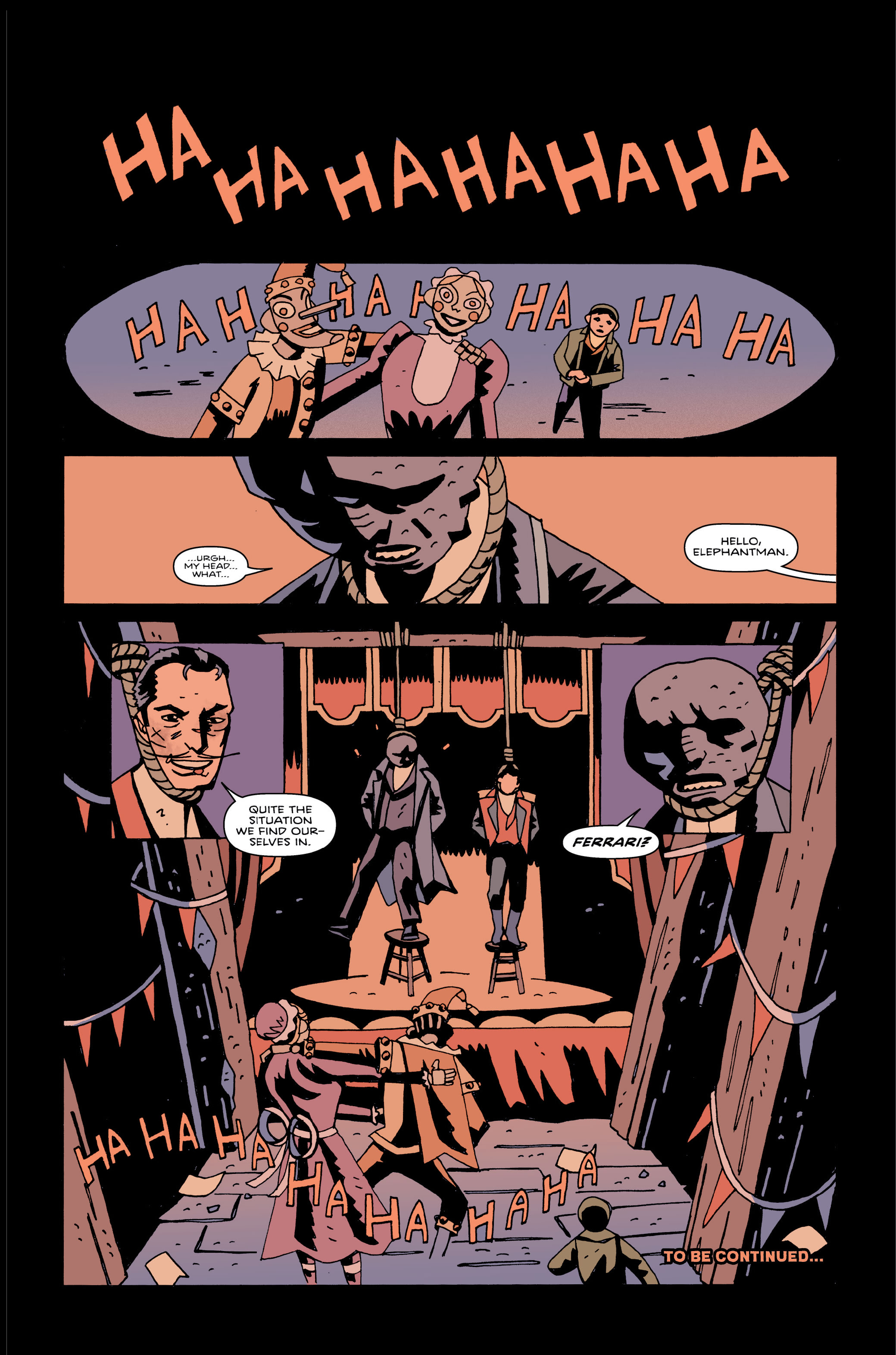 Read online Merrick: The Sensational Elephantman comic -  Issue #9 - 26