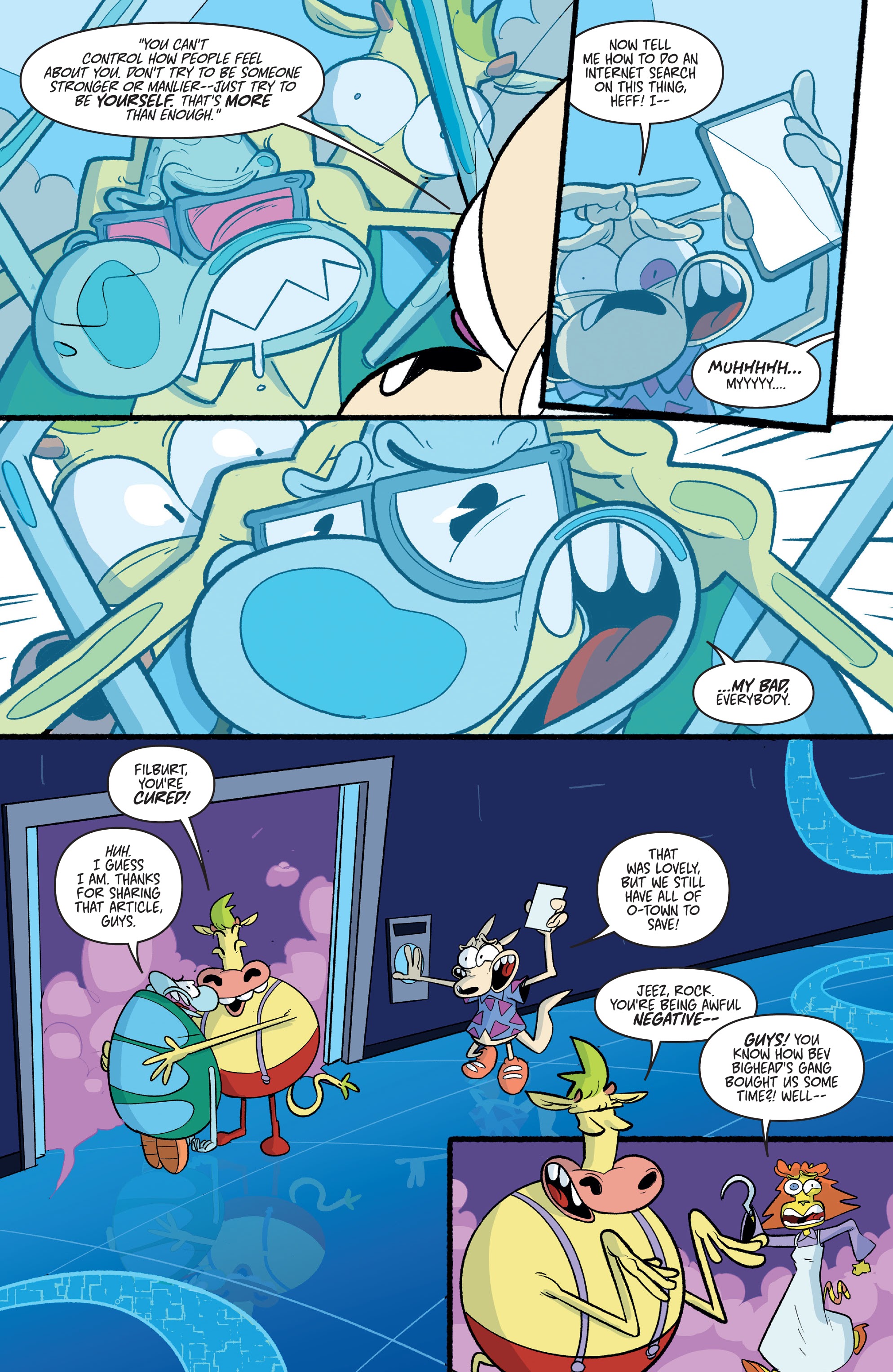 Read online Rocko's Modern Afterlife comic -  Issue # _TPB - 84