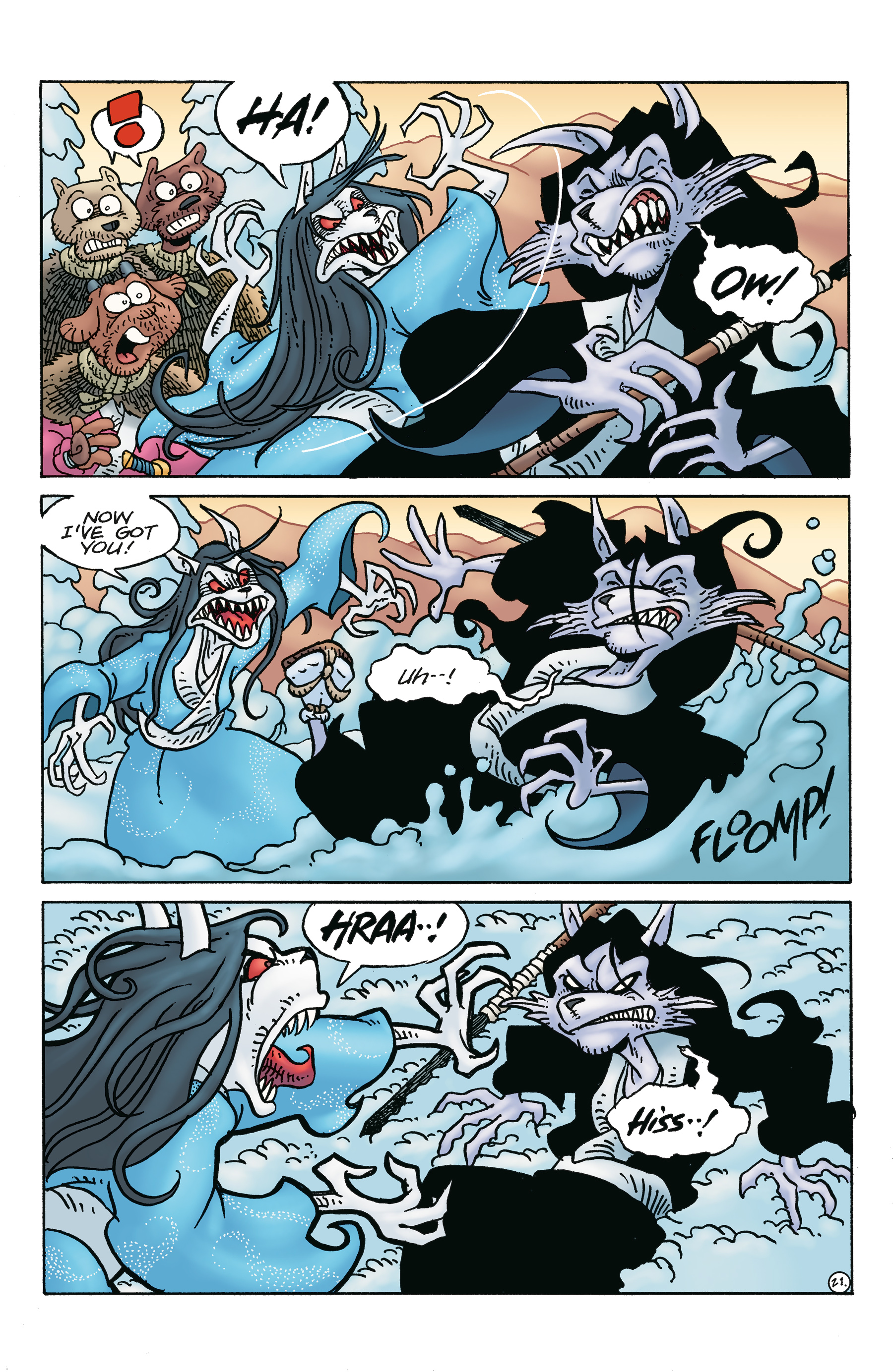 Read online Usagi Yojimbo: Ice and Snow comic -  Issue #3 - 23