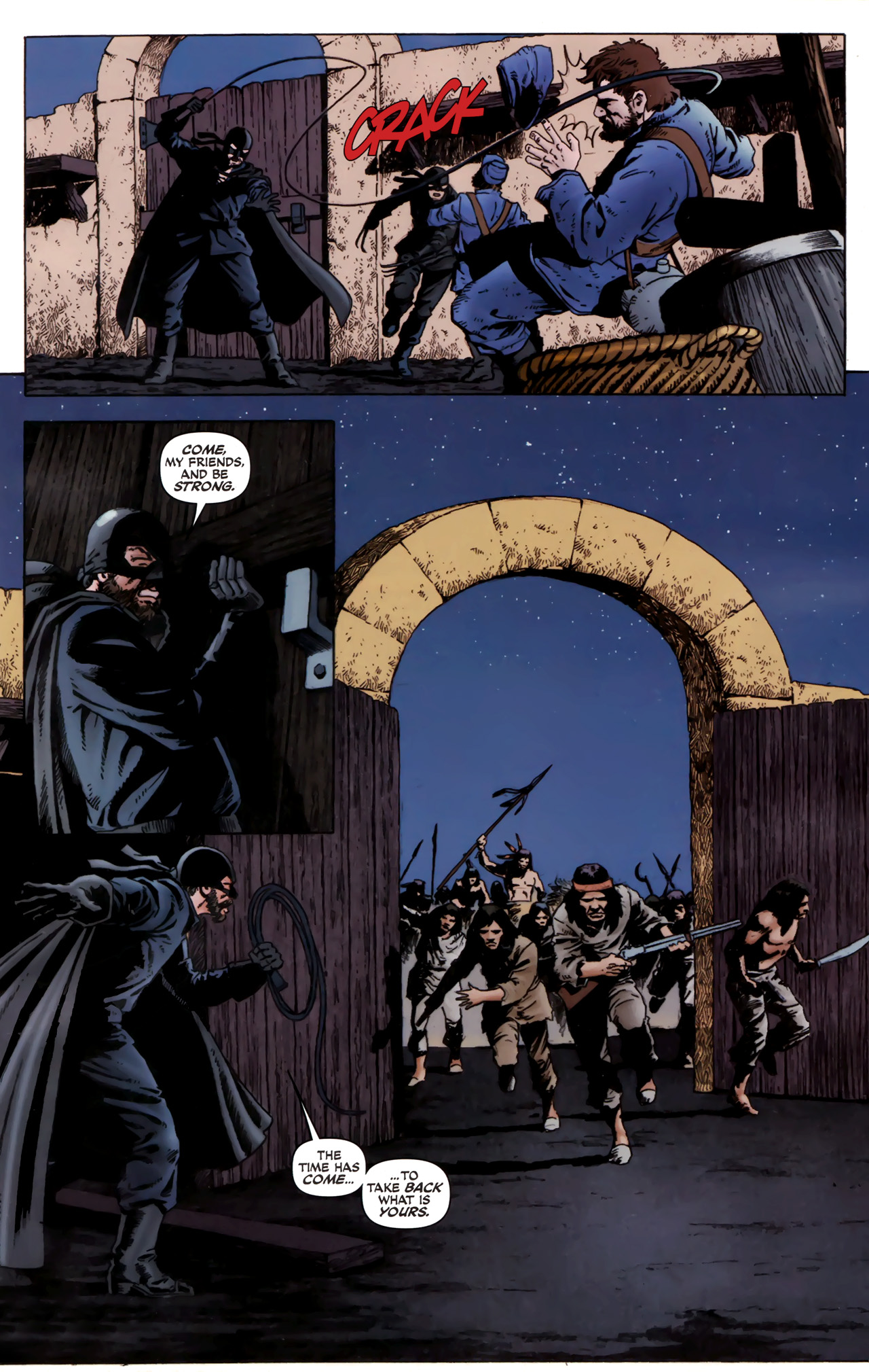 Read online The Lone Ranger & Zorro: The Death of Zorro comic -  Issue #5 - 12