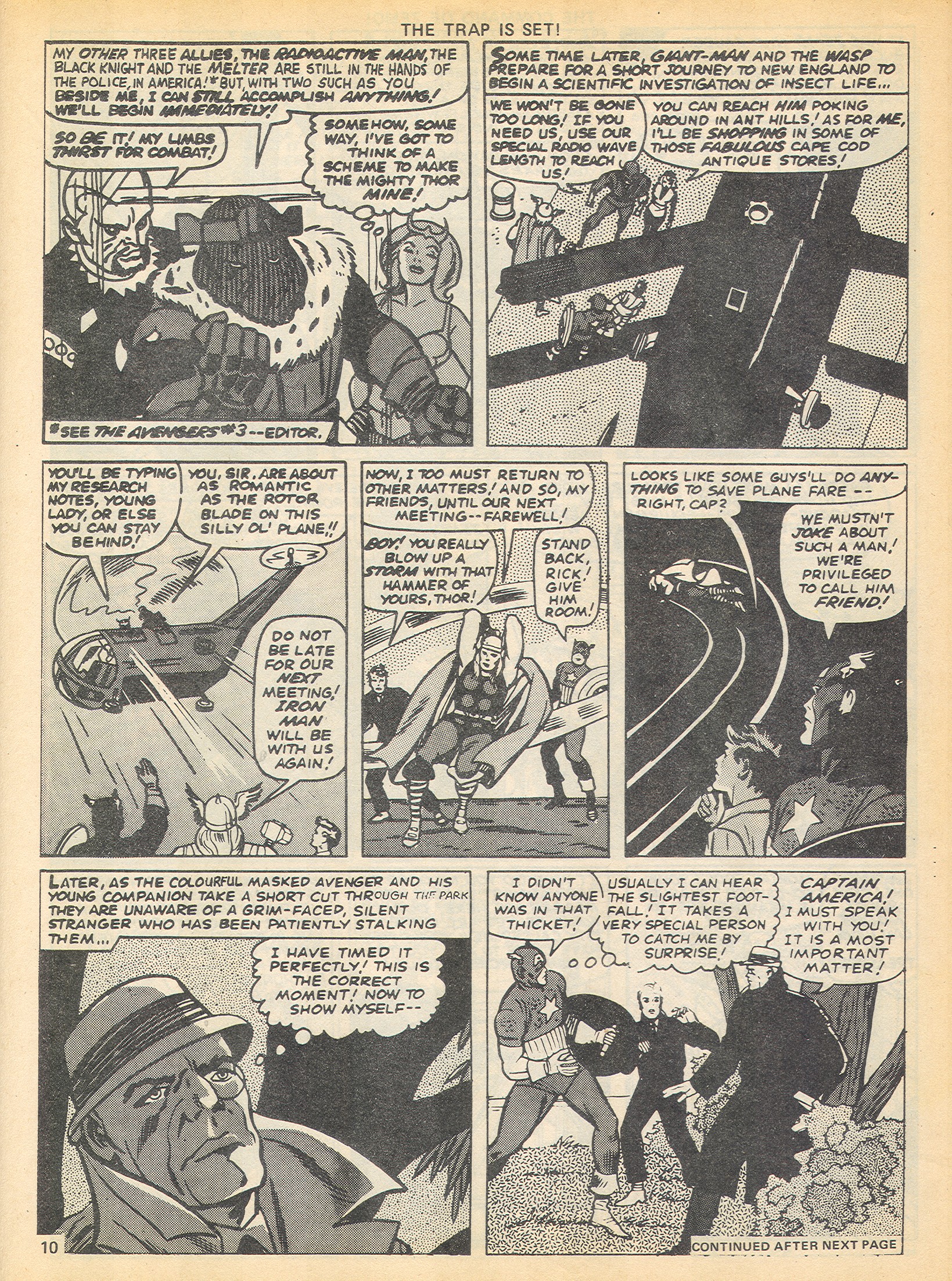 Read online The Avengers (1973) comic -  Issue #4 - 10