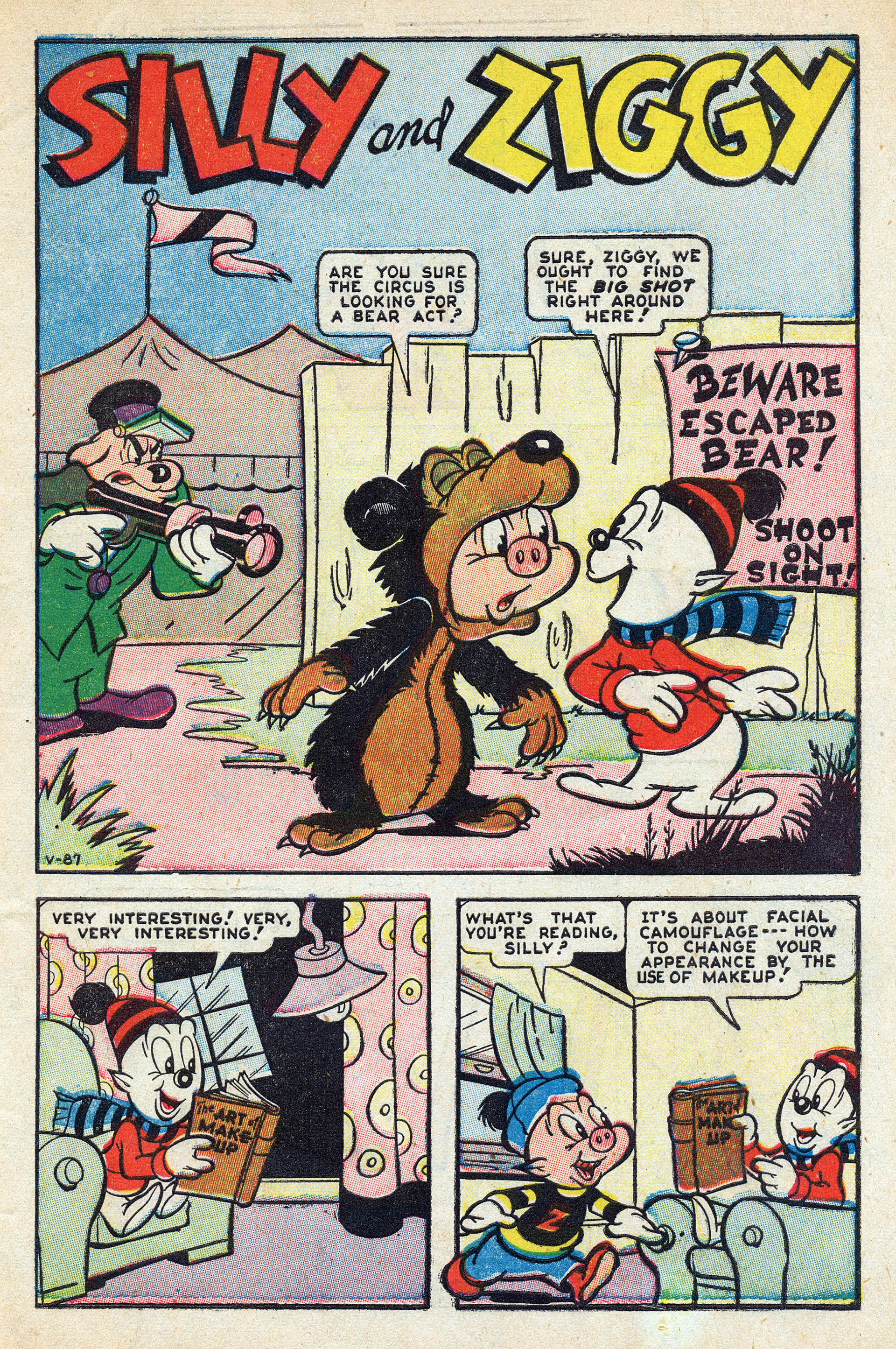Read online Ziggy Pig-Silly Seal Comics (1944) comic -  Issue #5 - 3