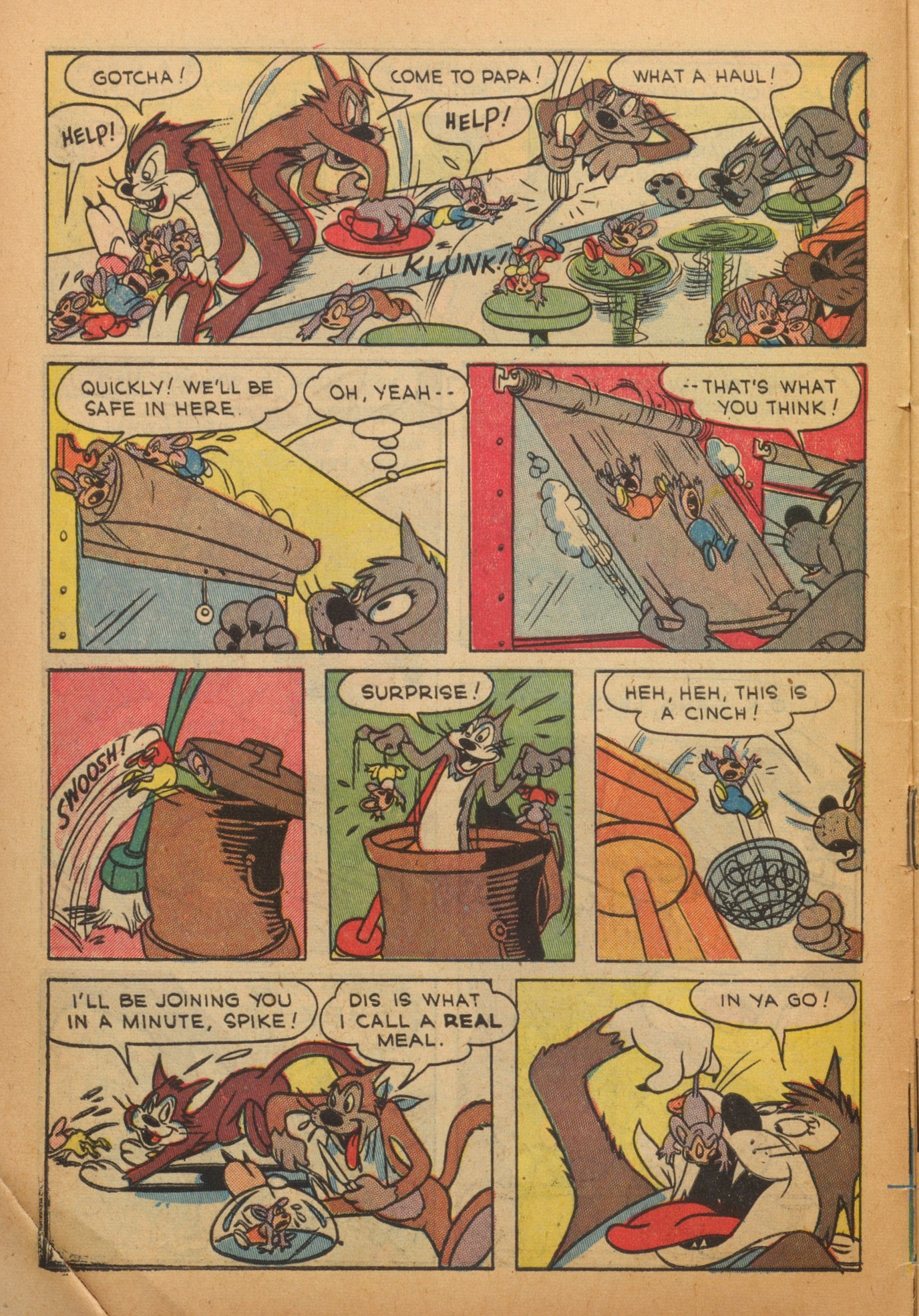 Read online Paul Terry's Mighty Mouse Comics comic -  Issue #6 - 12
