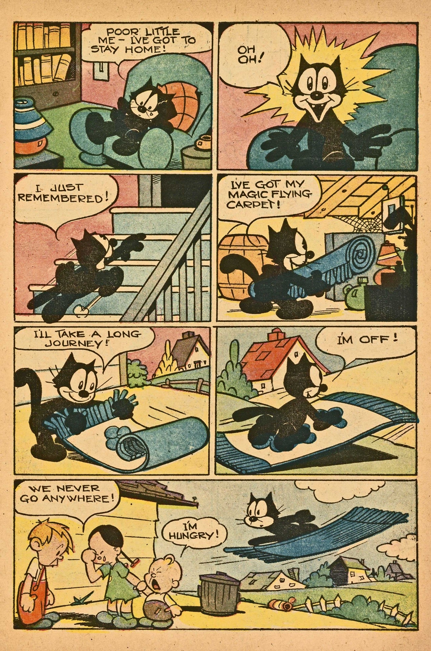 Read online Felix the Cat (1951) comic -  Issue #45 - 5