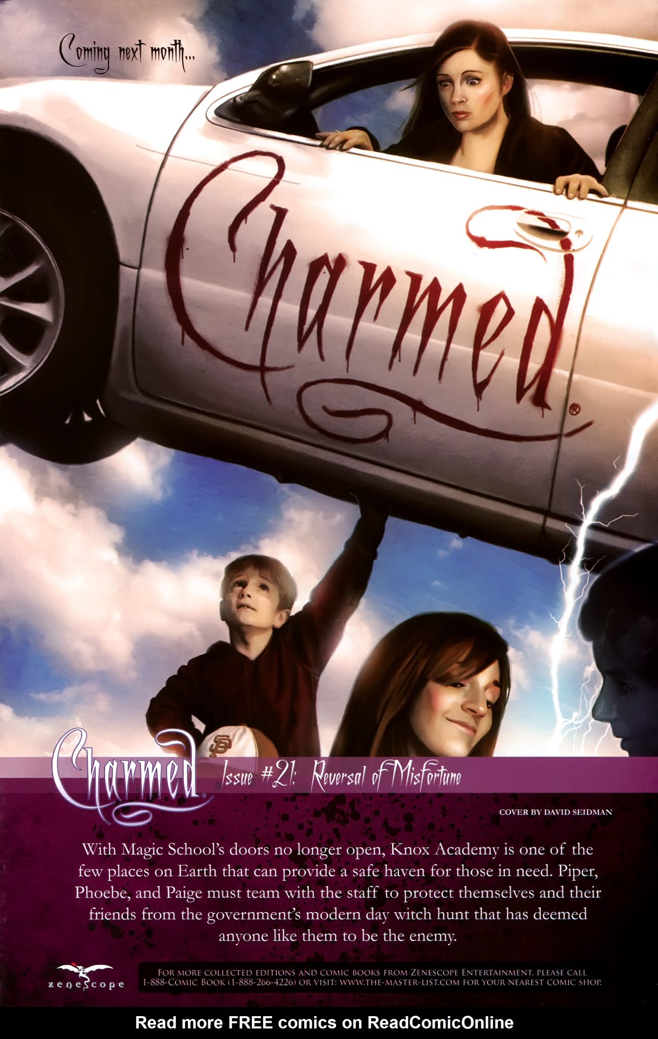 Read online Charmed comic -  Issue #20 - 24