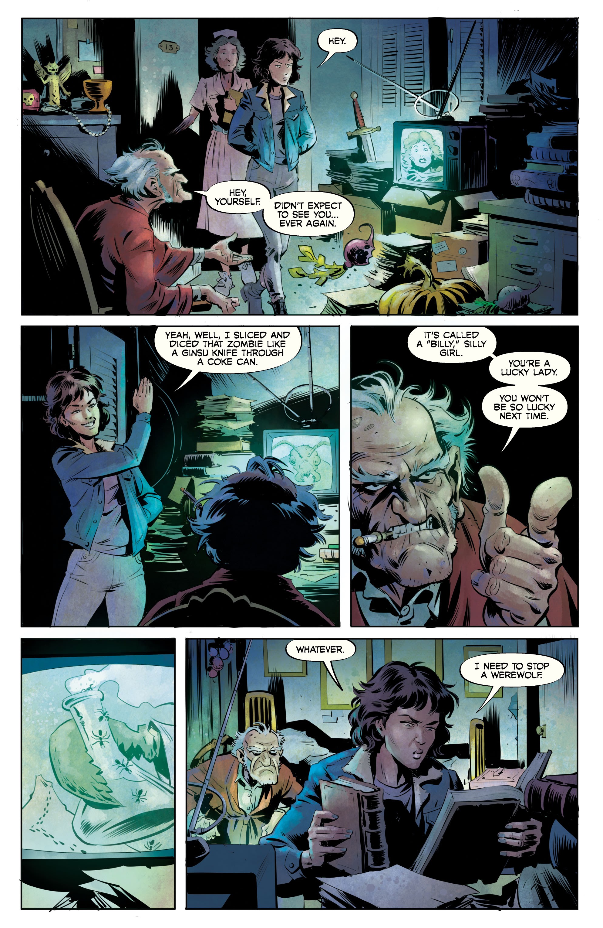 Read online Count Crowley: Amateur Midnight Monster Hunter comic -  Issue #1 - 9