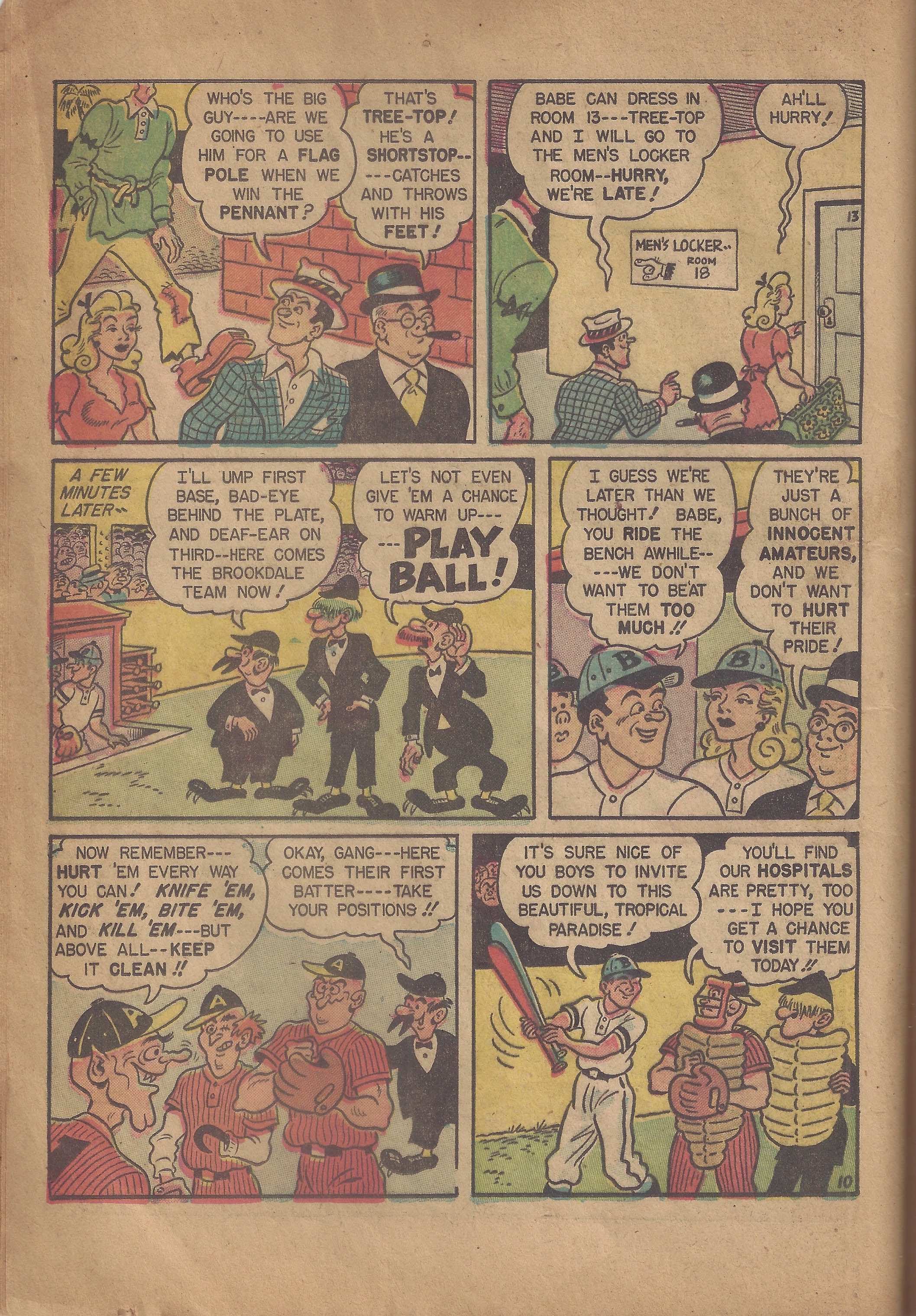 Read online Babe (1948) comic -  Issue #6 - 12