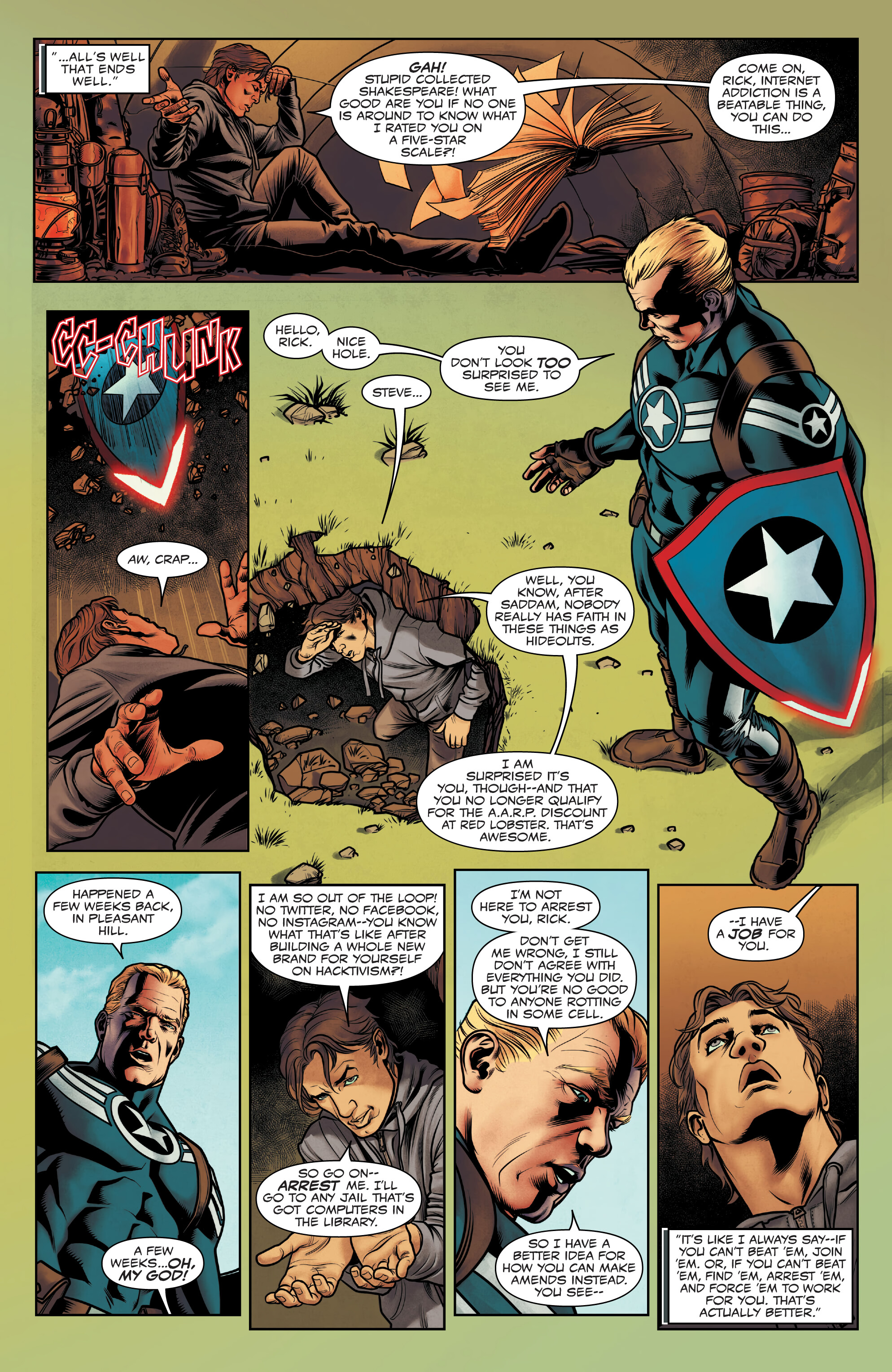 Read online Captain America by Nick Spencer Omnibus comic -  Issue # TPB (Part 4) - 8