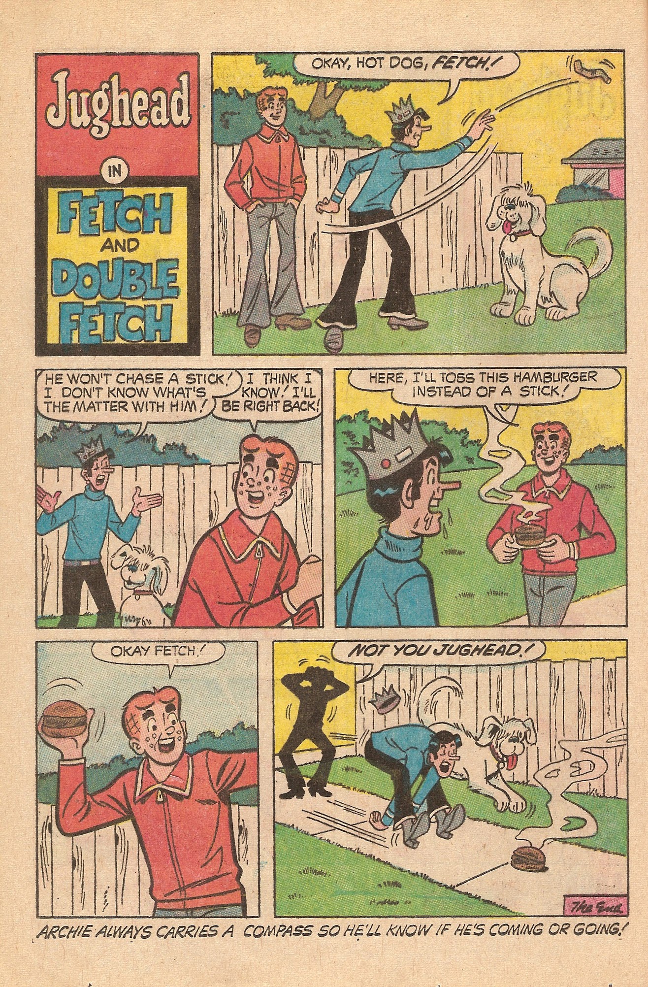 Read online Jughead's Jokes comic -  Issue #17 - 44