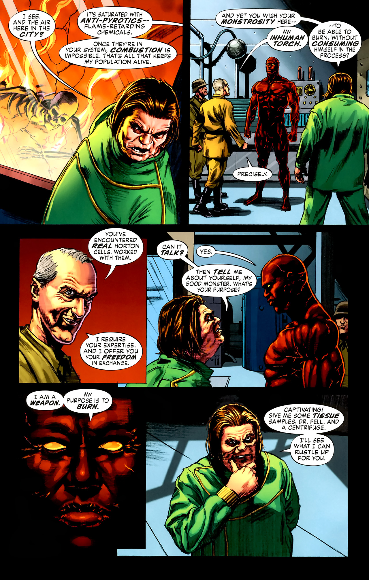 Read online The Torch comic -  Issue #7 - 8
