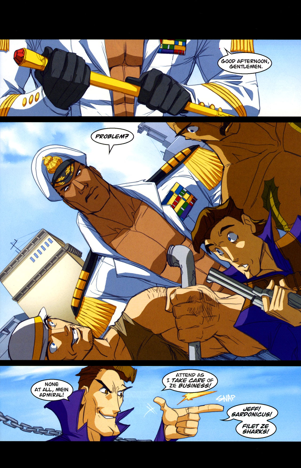 Read online Sky Sharks comic -  Issue #2 - 5