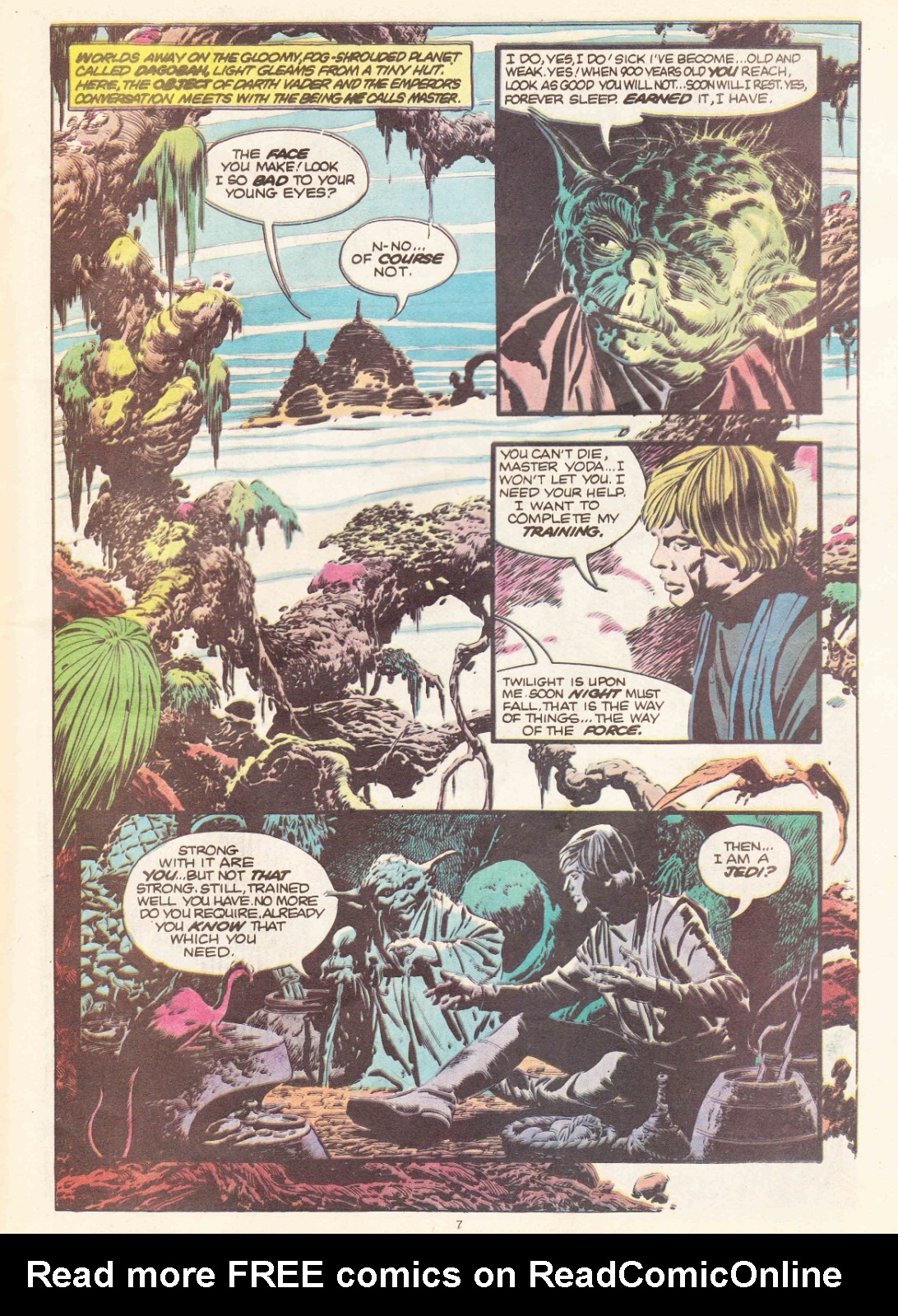 Read online Return of the Jedi comic -  Issue #4 - 7
