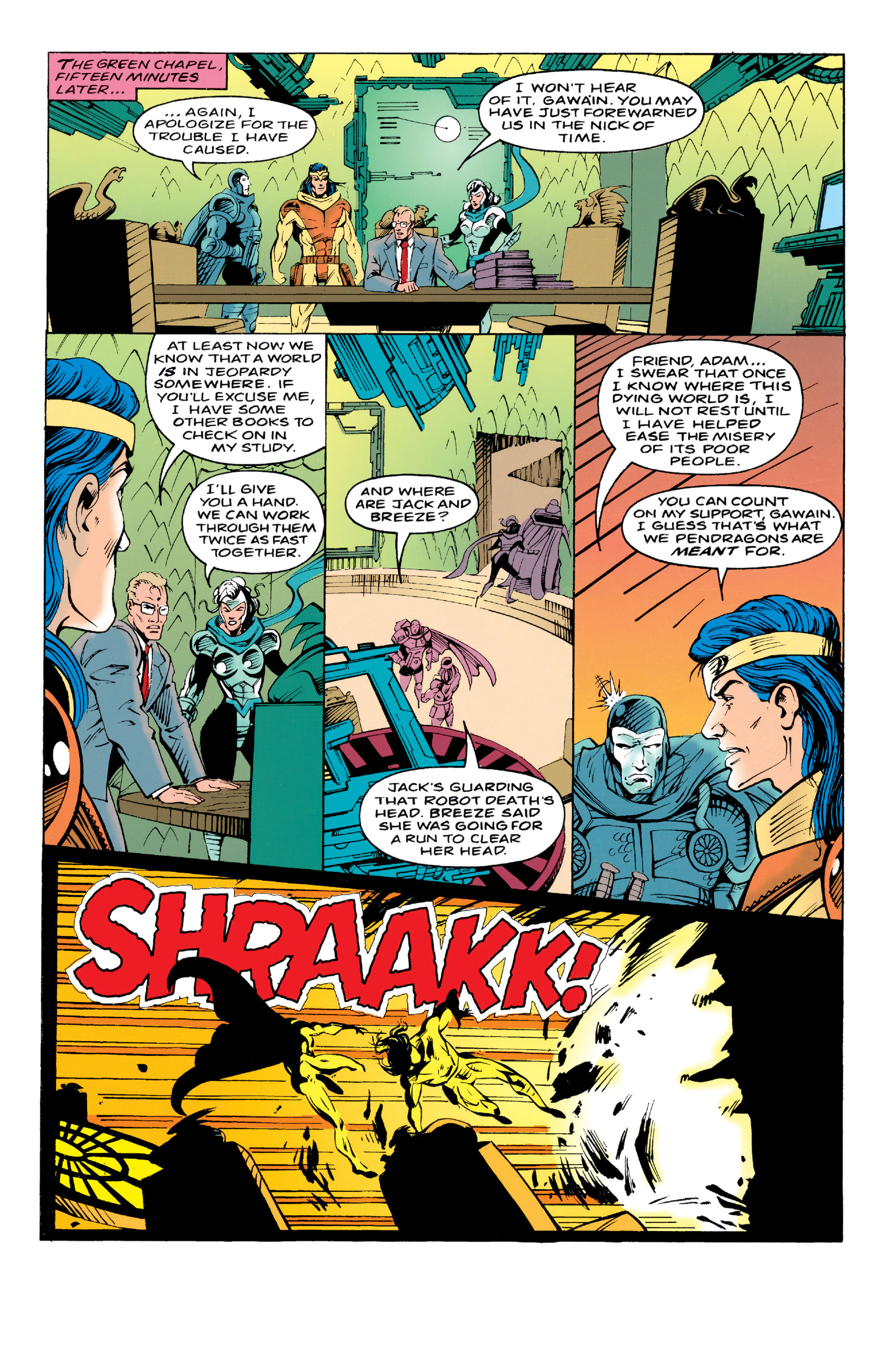 Read online Knights of Pendragon Omnibus comic -  Issue # TPB (Part 9) - 18