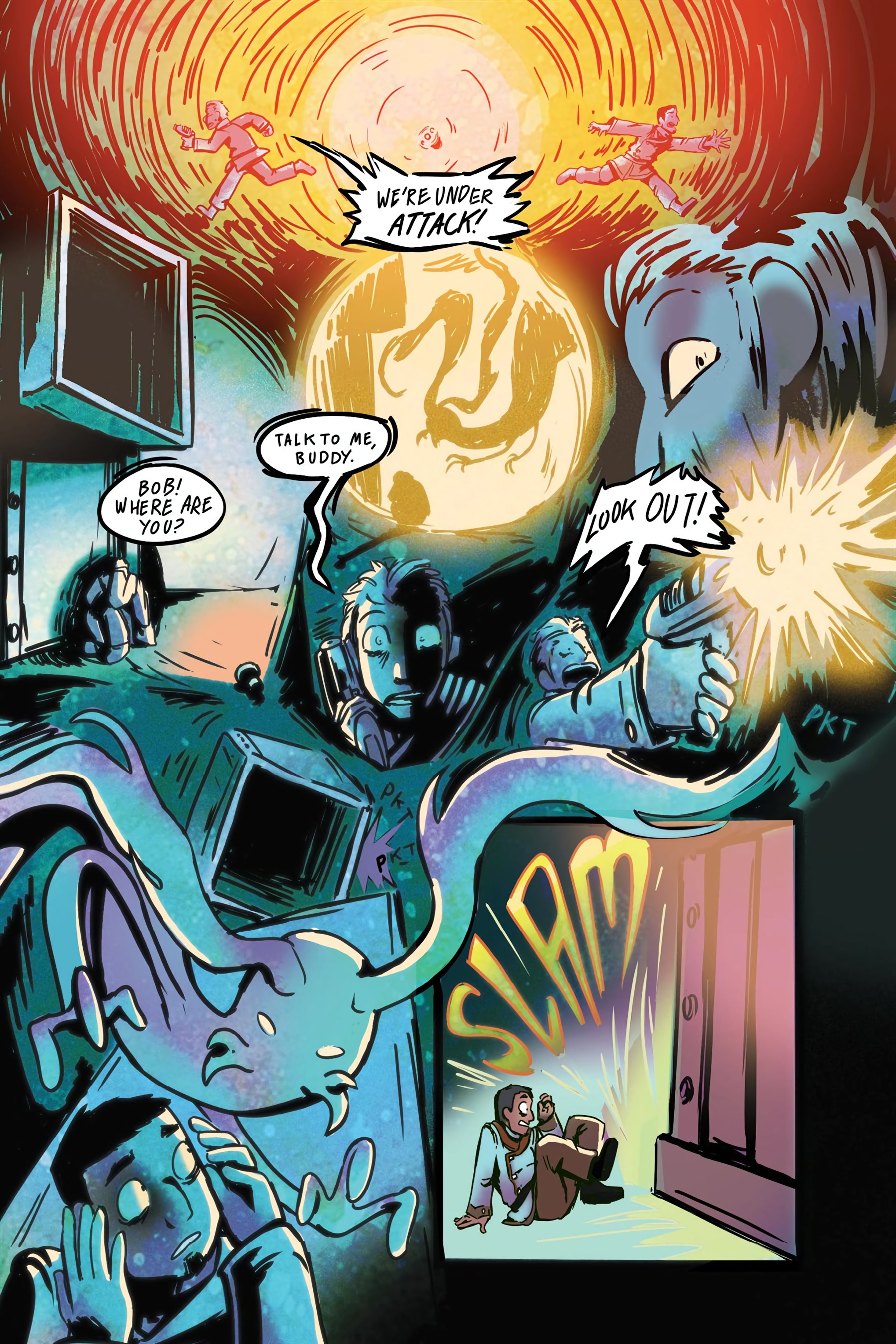 Read online Cosmic Cadets: Contact! comic -  Issue # TPB (Part 1) - 22