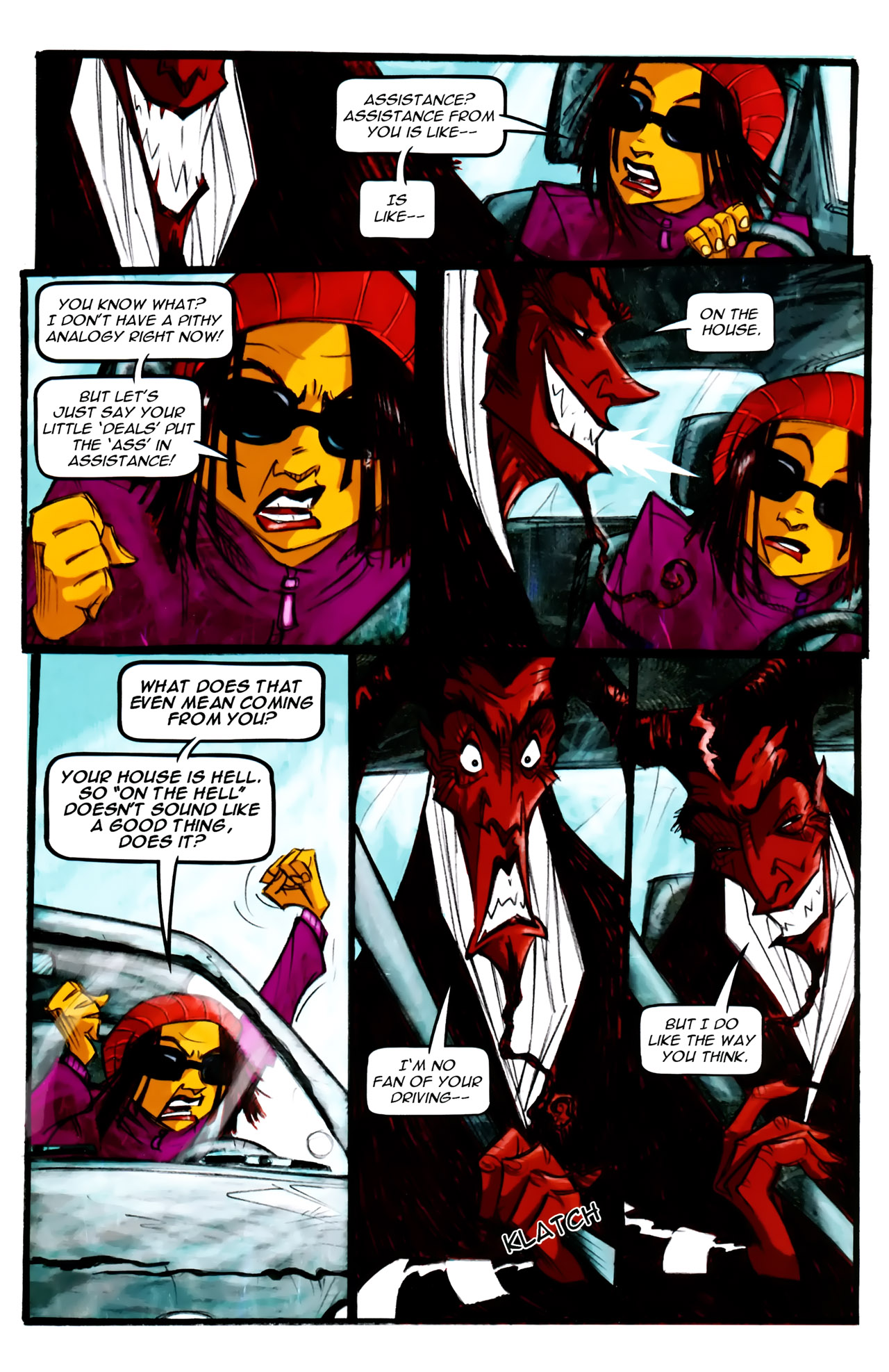 Read online Soul Kiss comic -  Issue #4 - 7