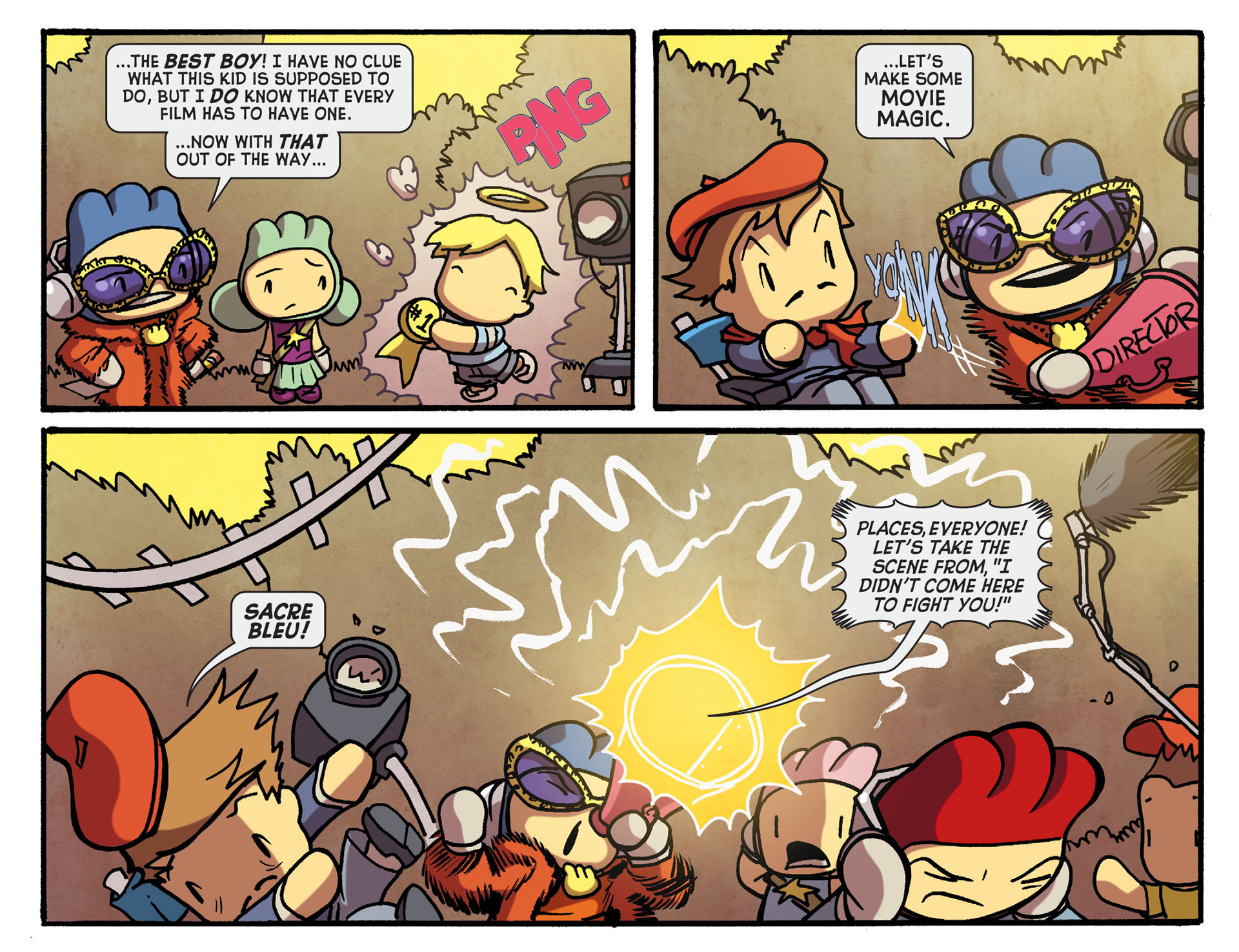 Read online Scribblenauts Unmasked: A Crisis of Imagination comic -  Issue #16 - 4