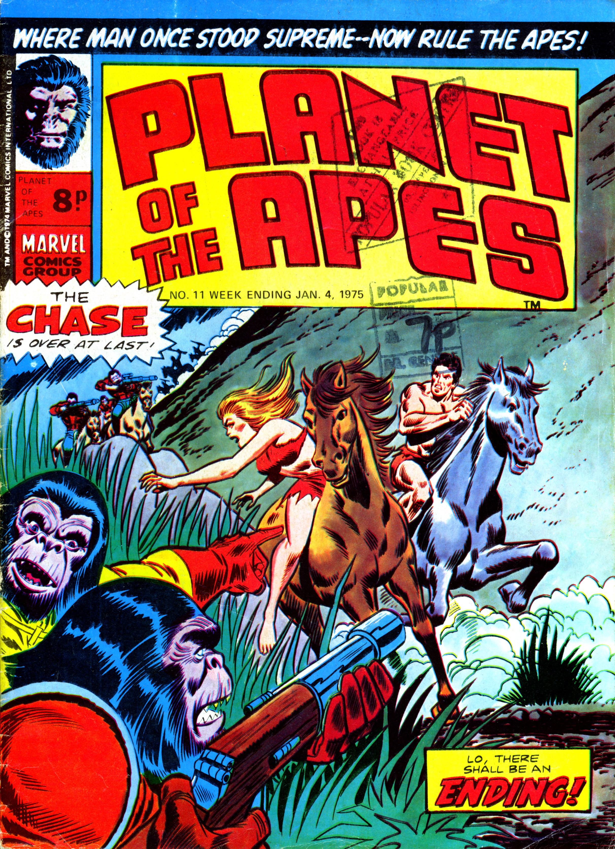 Read online Planet of the Apes (1974) comic -  Issue #11 - 1