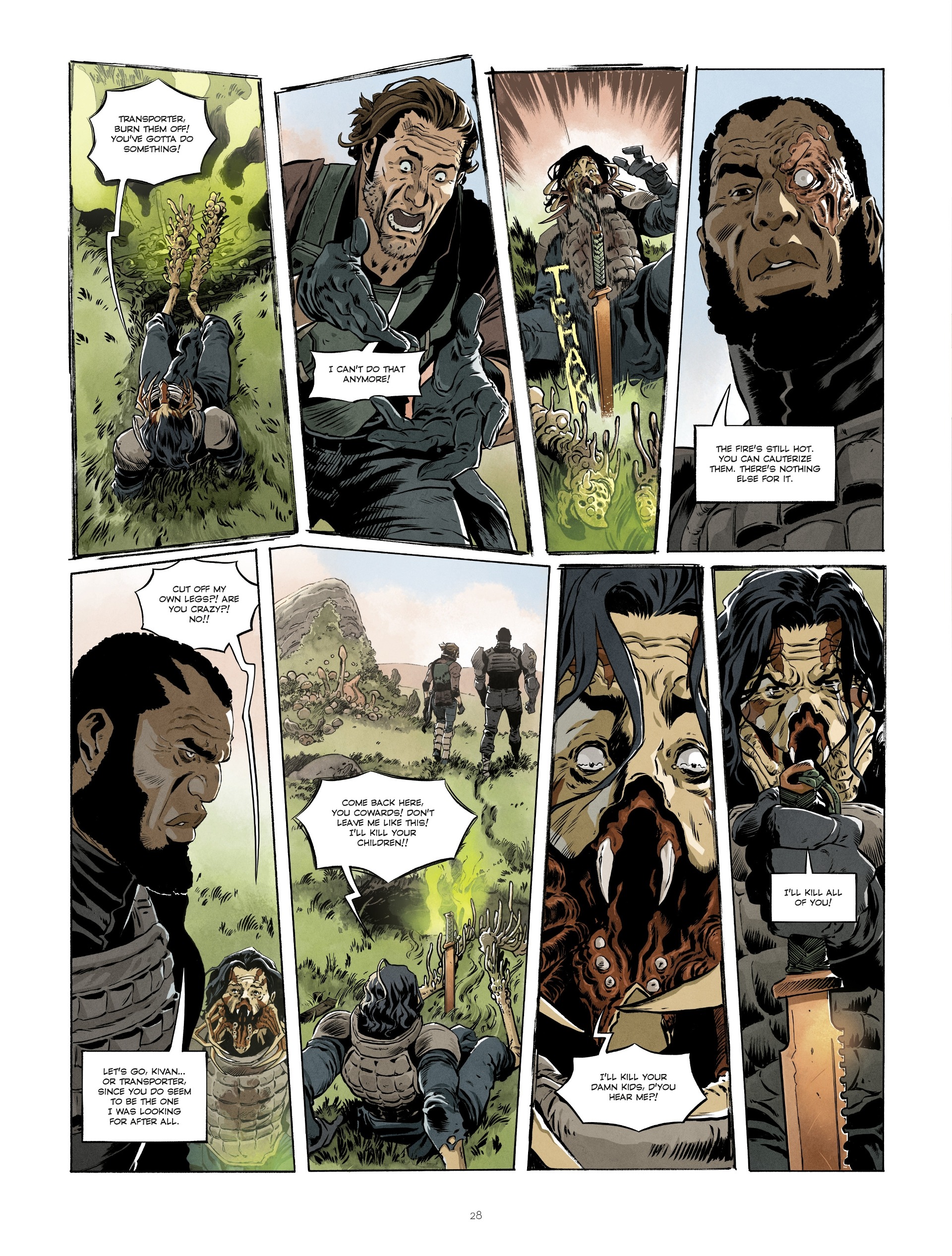 Read online The Transporter comic -  Issue #4 - 27