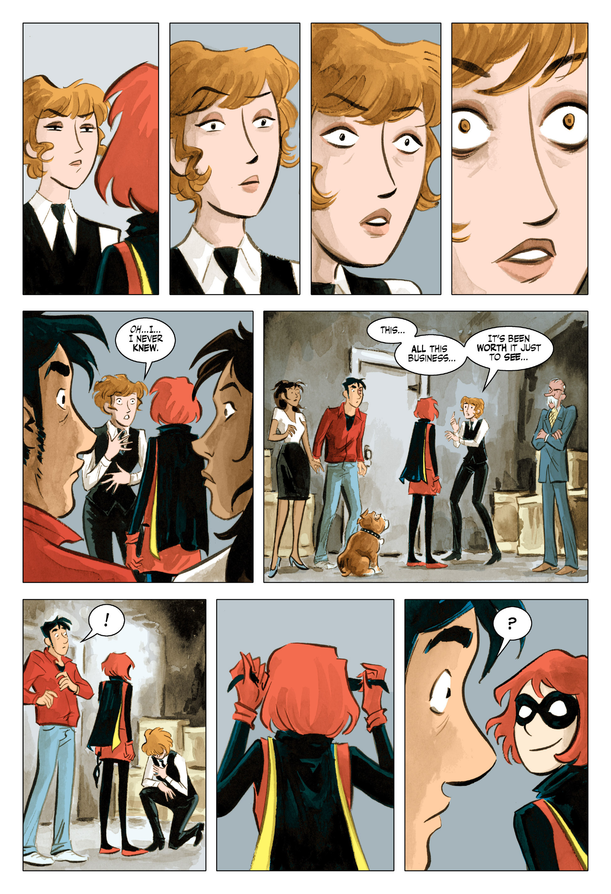 Read online Bandette (2012) comic -  Issue #13 - 15