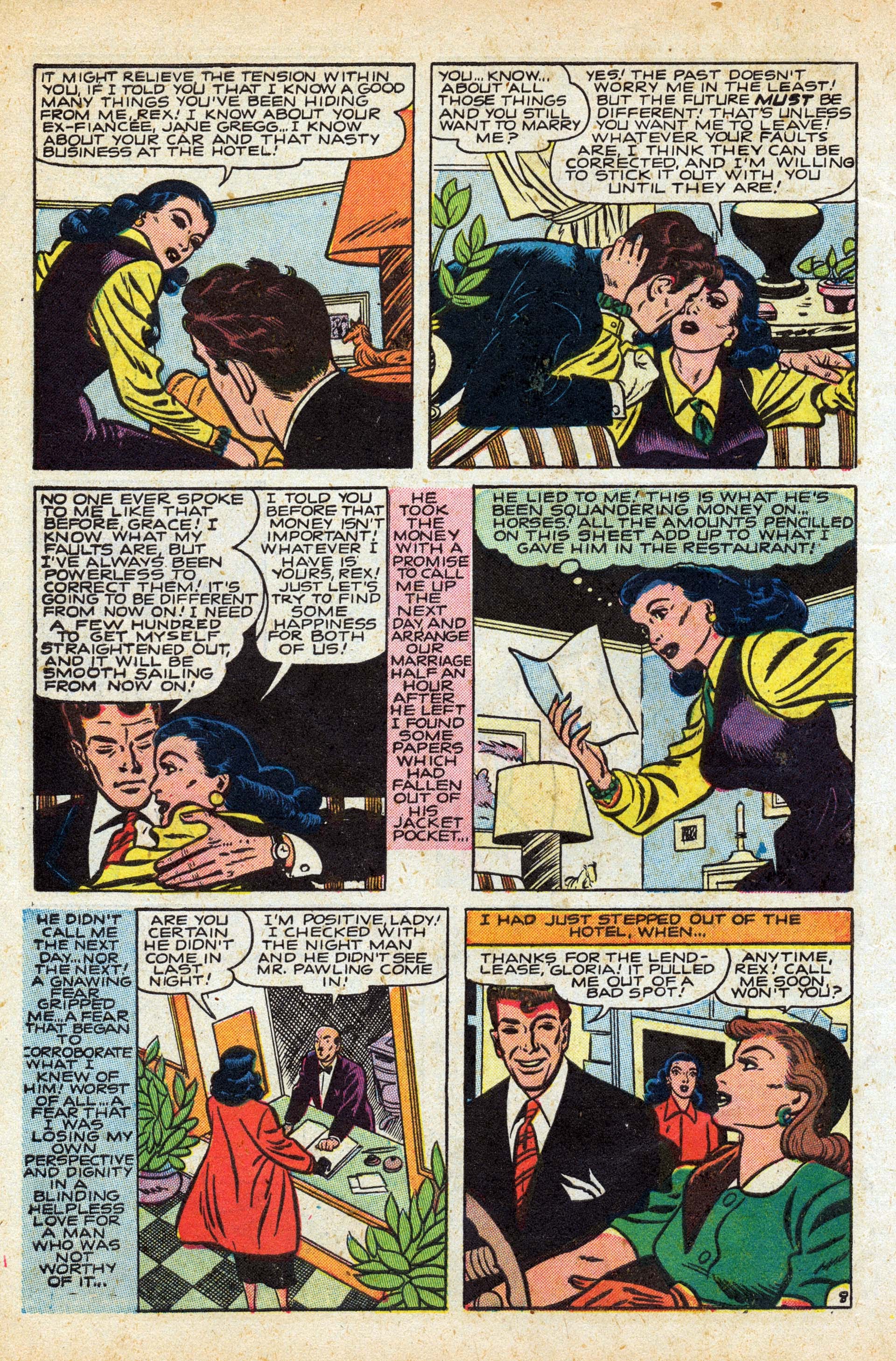 Read online Love Romances comic -  Issue #12 - 10