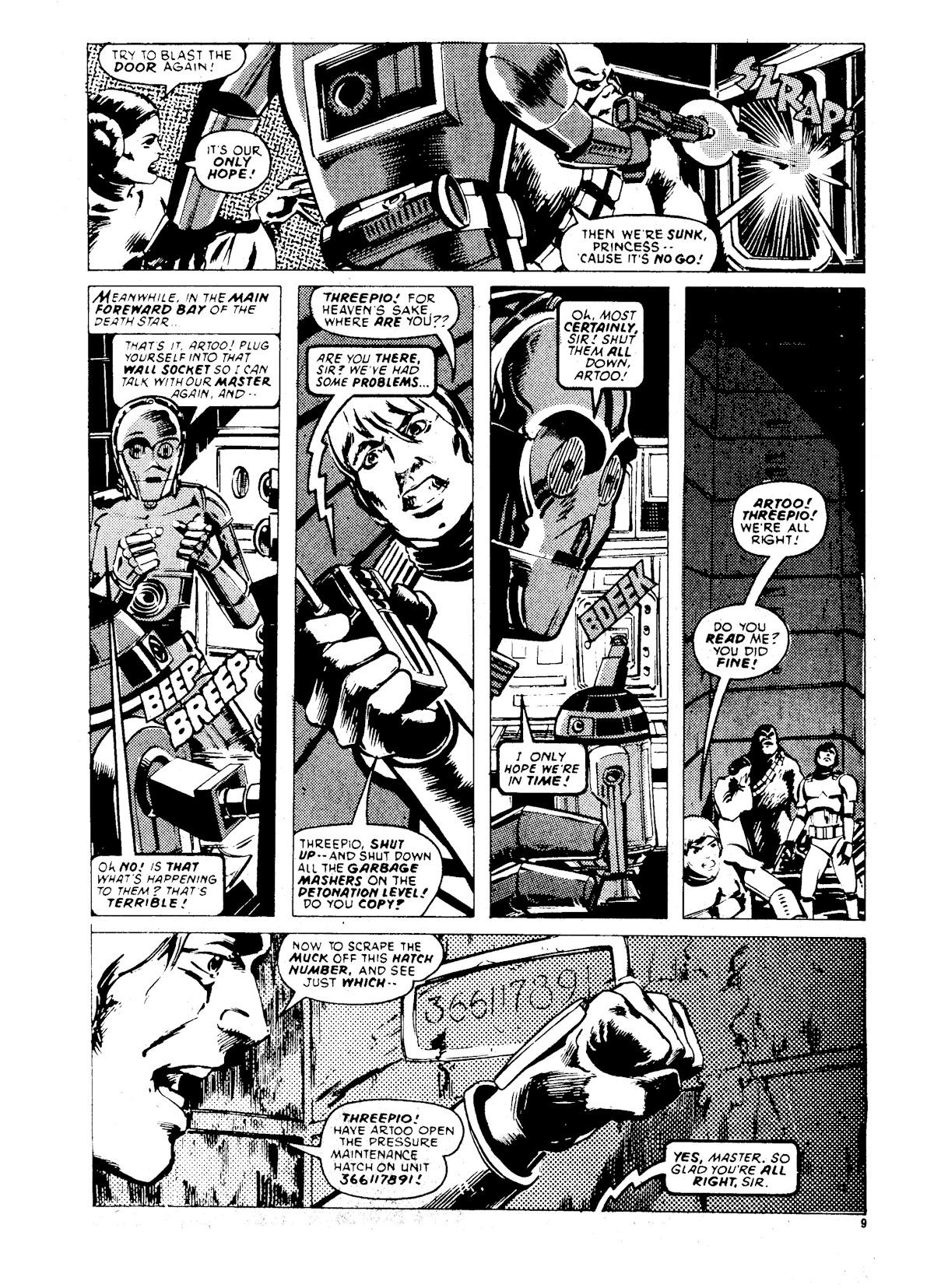 Read online Star Wars Weekly comic -  Issue #7 - 9
