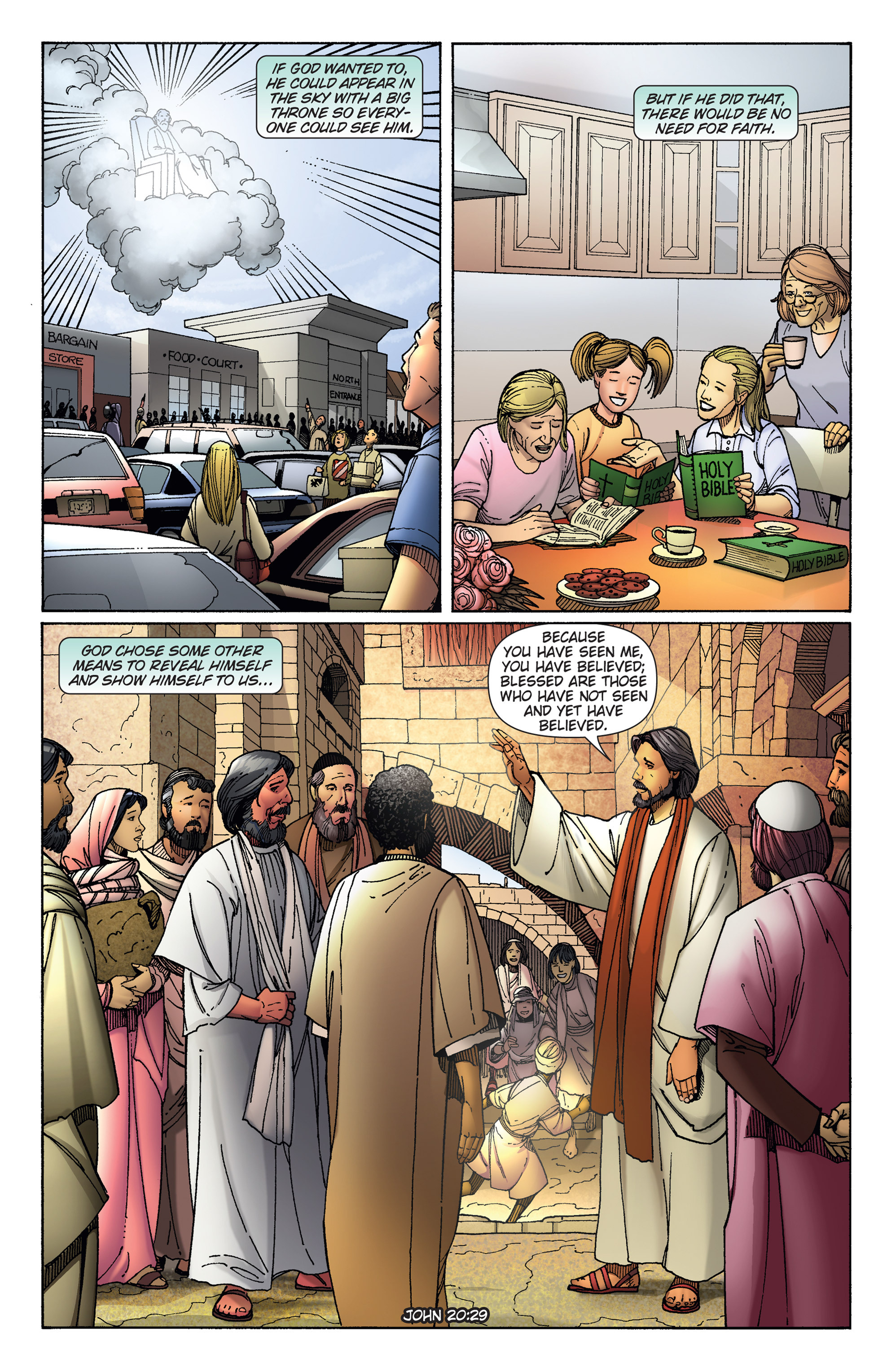 Read online 101 Questions About the Bible and Christianity comic -  Issue #4 - 4