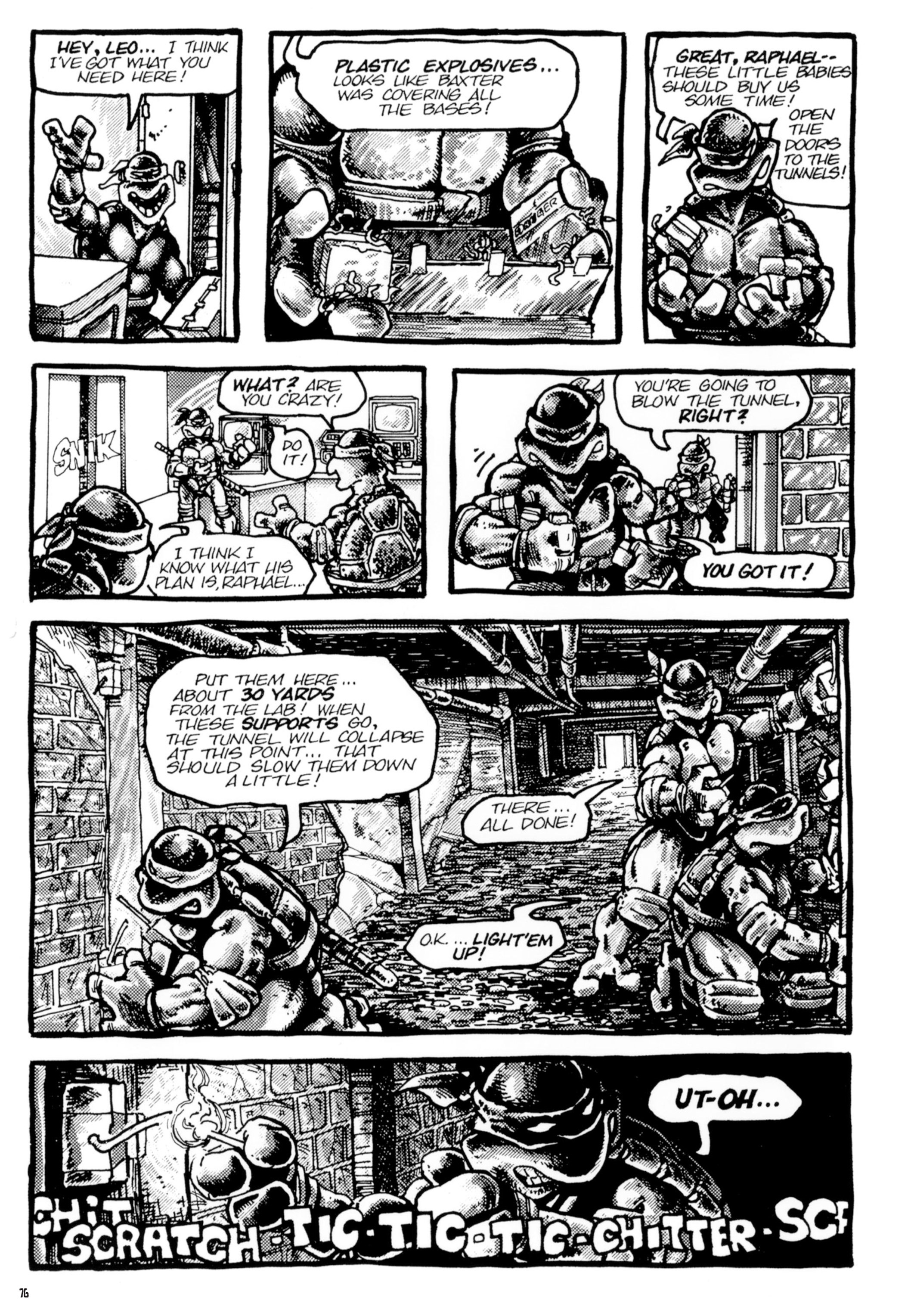Read online Teenage Mutant Ninja Turtles: The Ultimate Collection comic -  Issue # TPB 1 (Part 1) - 74