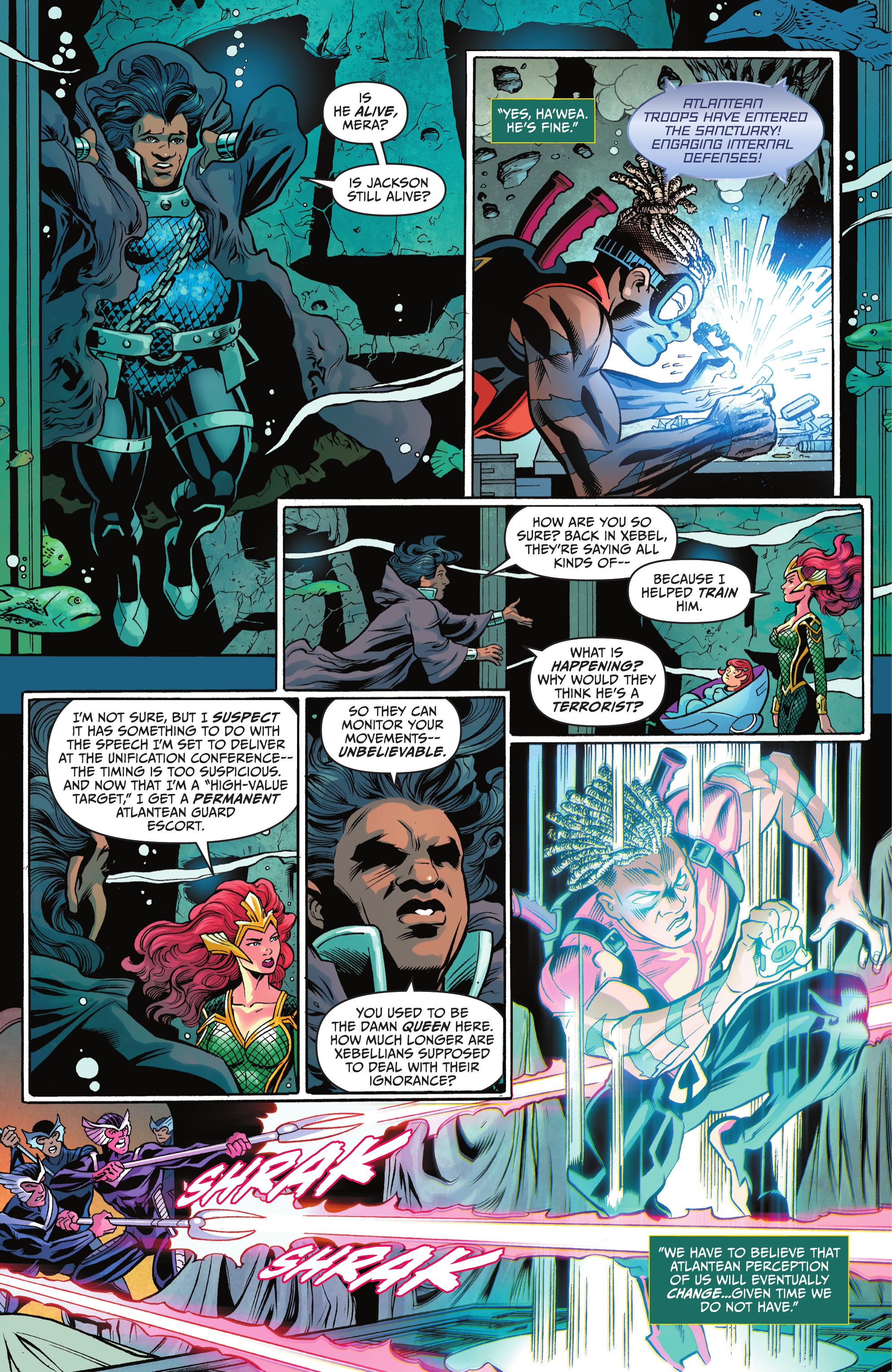 Read online Aquaman: The Becoming comic -  Issue #3 - 10