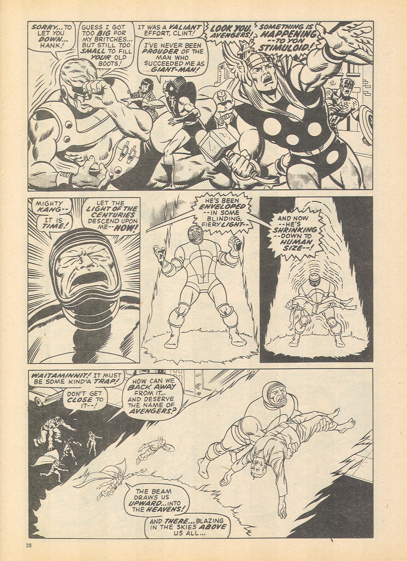 Read online The Avengers (1973) comic -  Issue #104 - 20