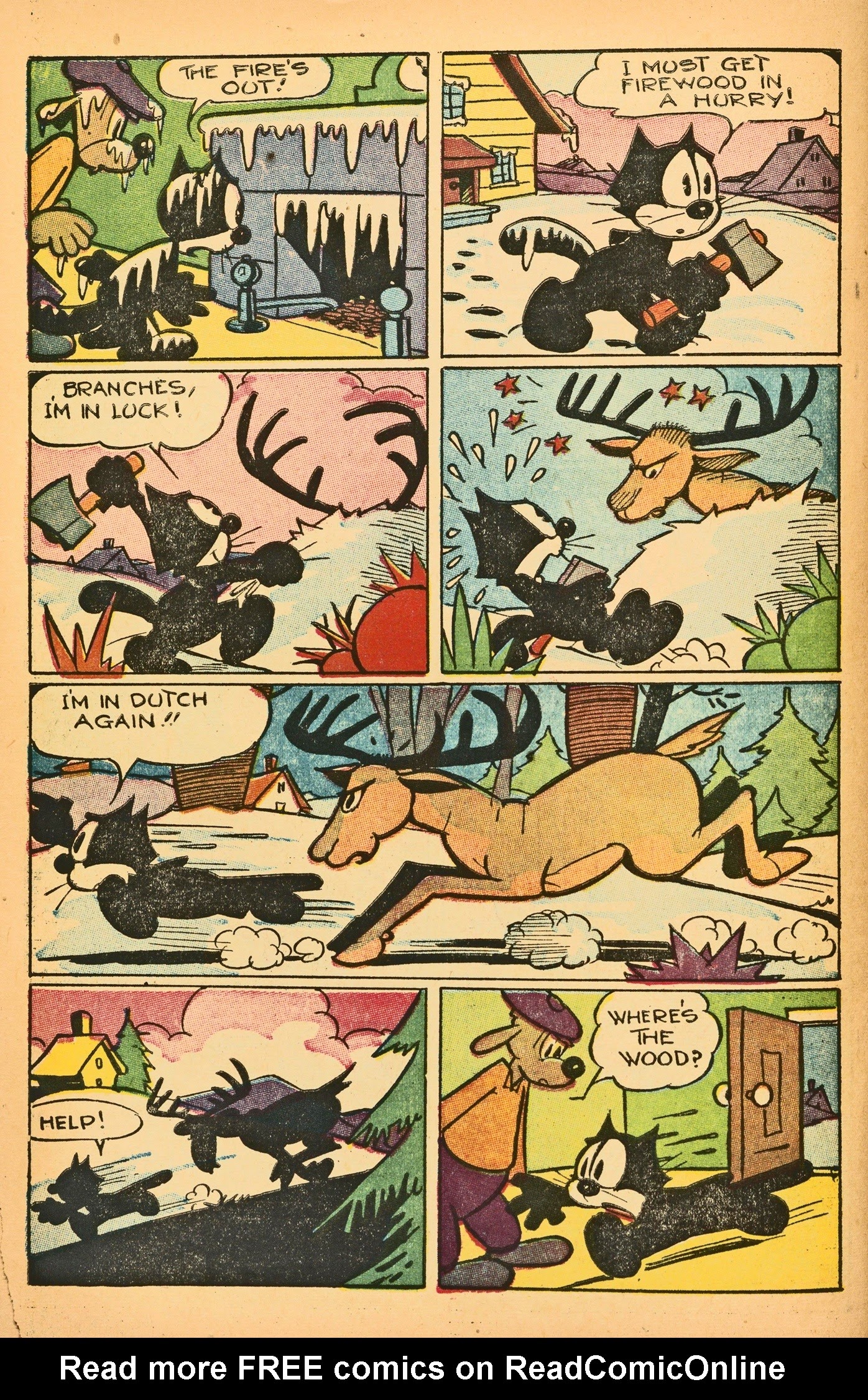 Read online Felix the Cat (1951) comic -  Issue #60 - 8