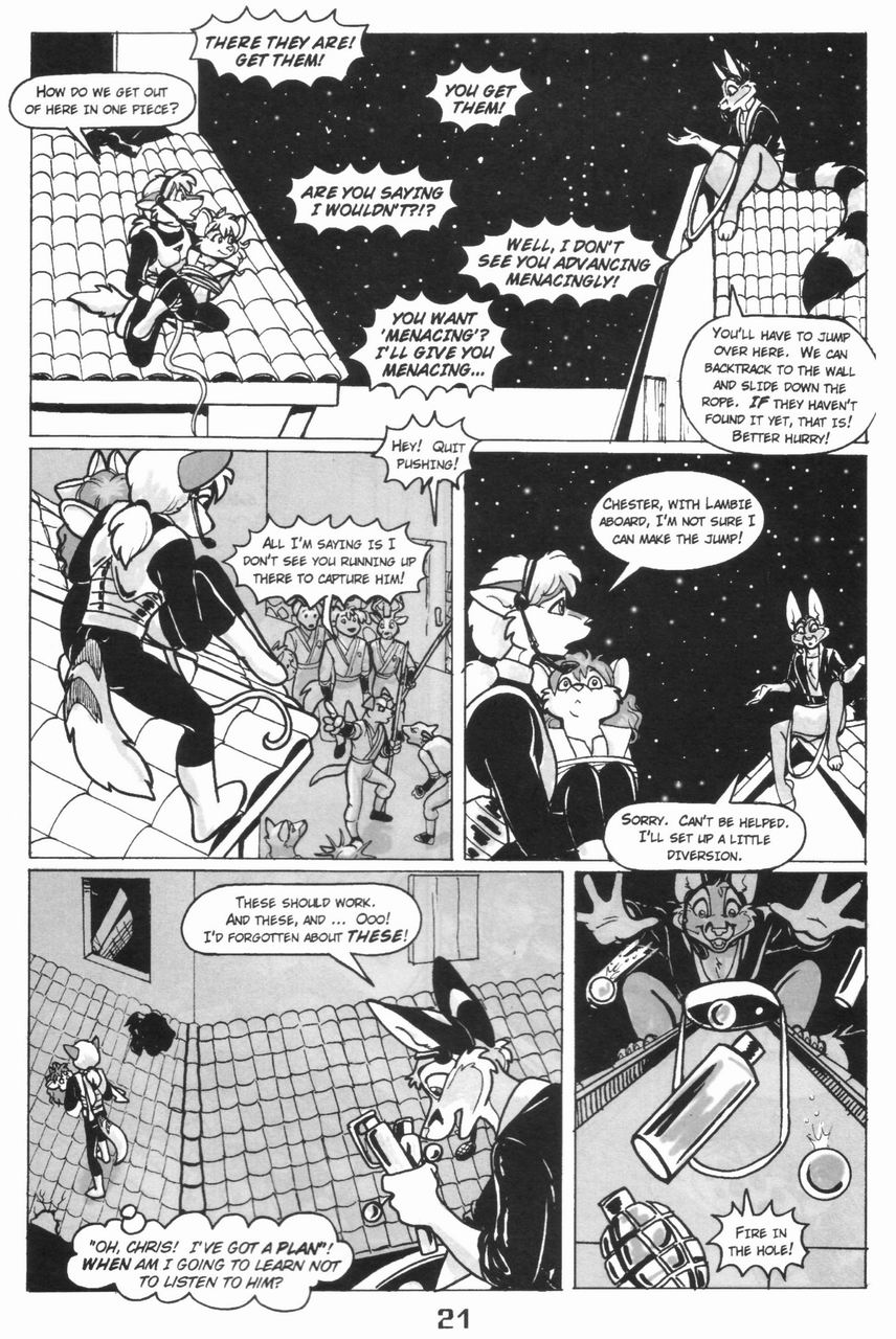 Read online Havoc Inc. comic -  Issue #7 - 22