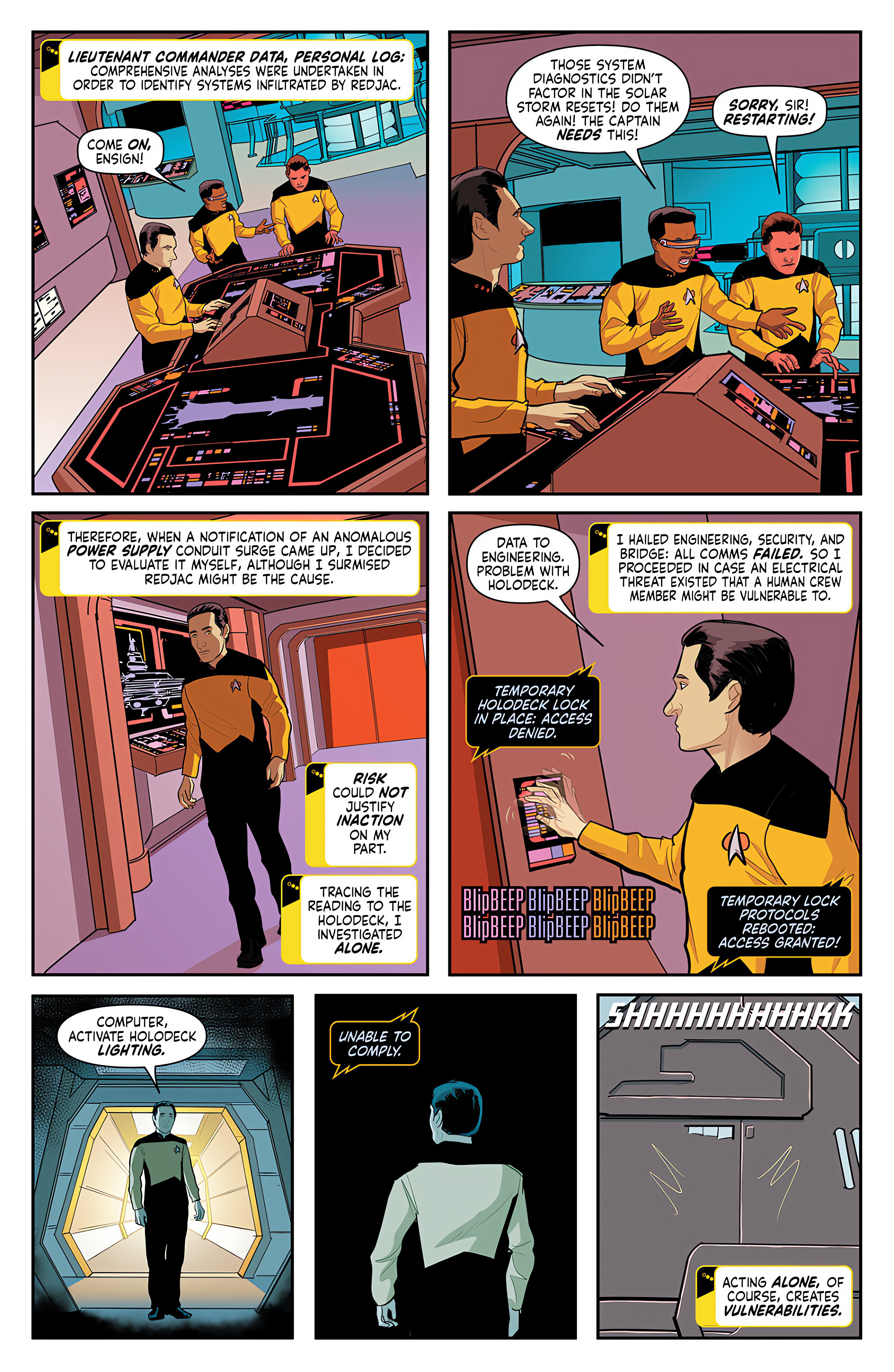 Read online Star Trek: Holo-Ween comic -  Issue #1 - 15