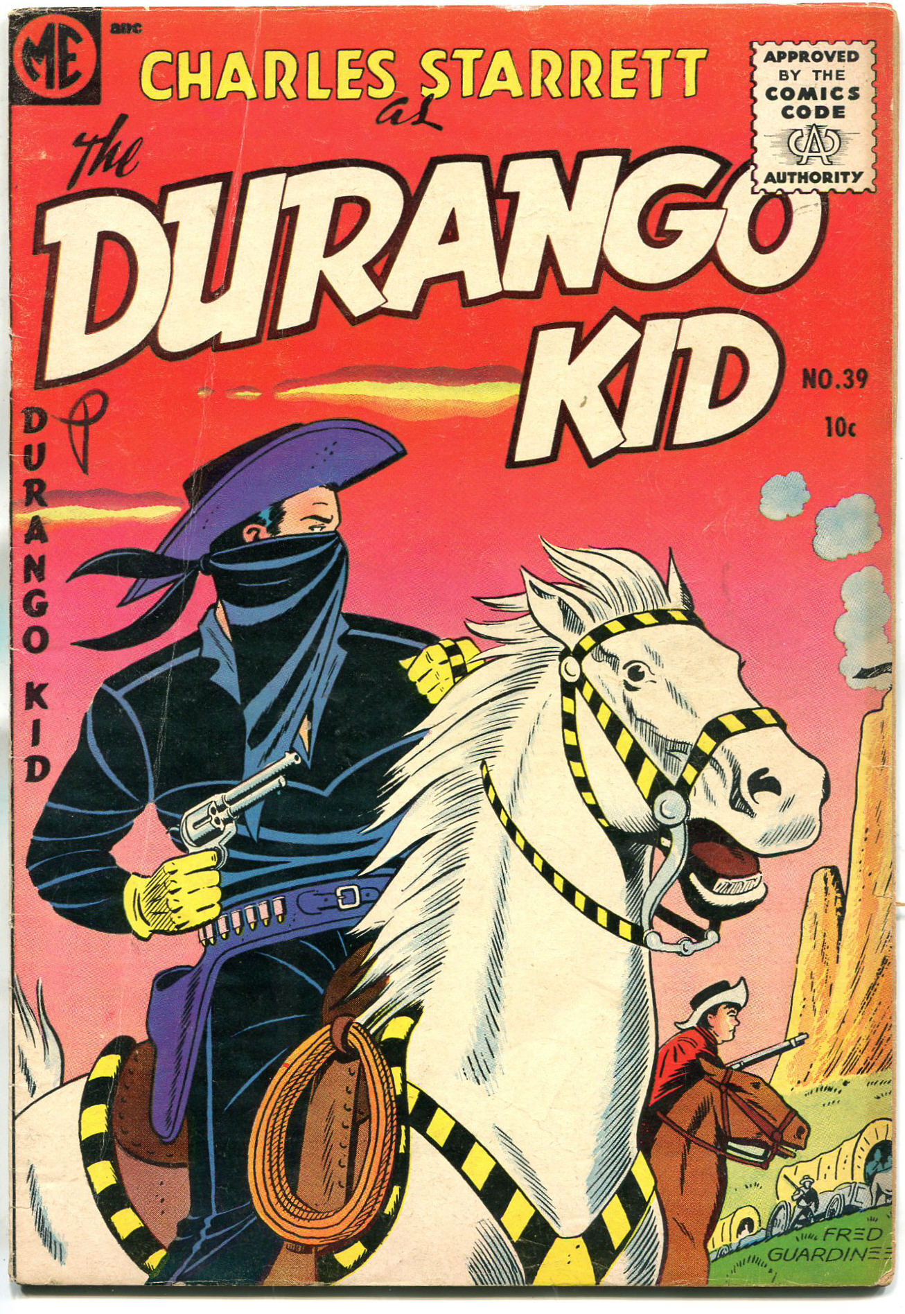 Read online Charles Starrett as The Durango Kid comic -  Issue #39 - 1
